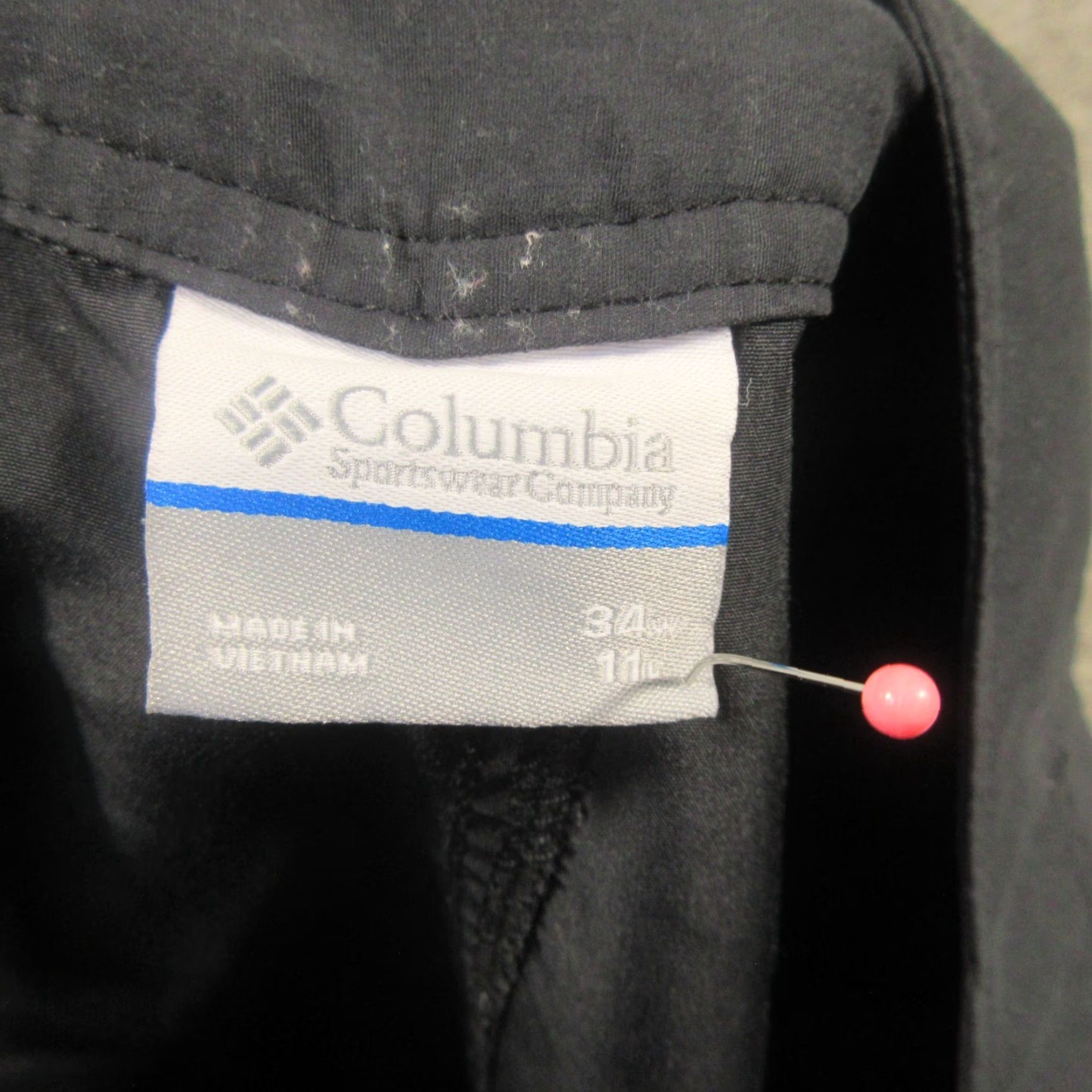 Vintage Columbia Board Shorts Mens 34 Black PFG Quick Dry Drawstring Pockets Surfing Size US 34 / EU 50 - 7 Thumbnail