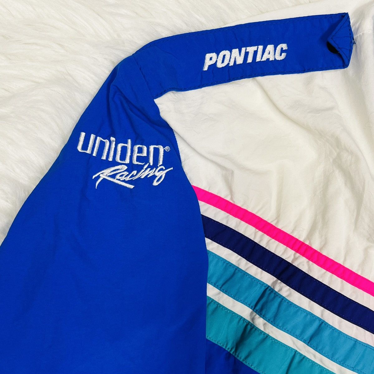 Other Vintage 90s PONTIAC Racing Team PEAK Jacket - made in USA Size US XXL / EU 58 / 5 - 6 Thumbnail