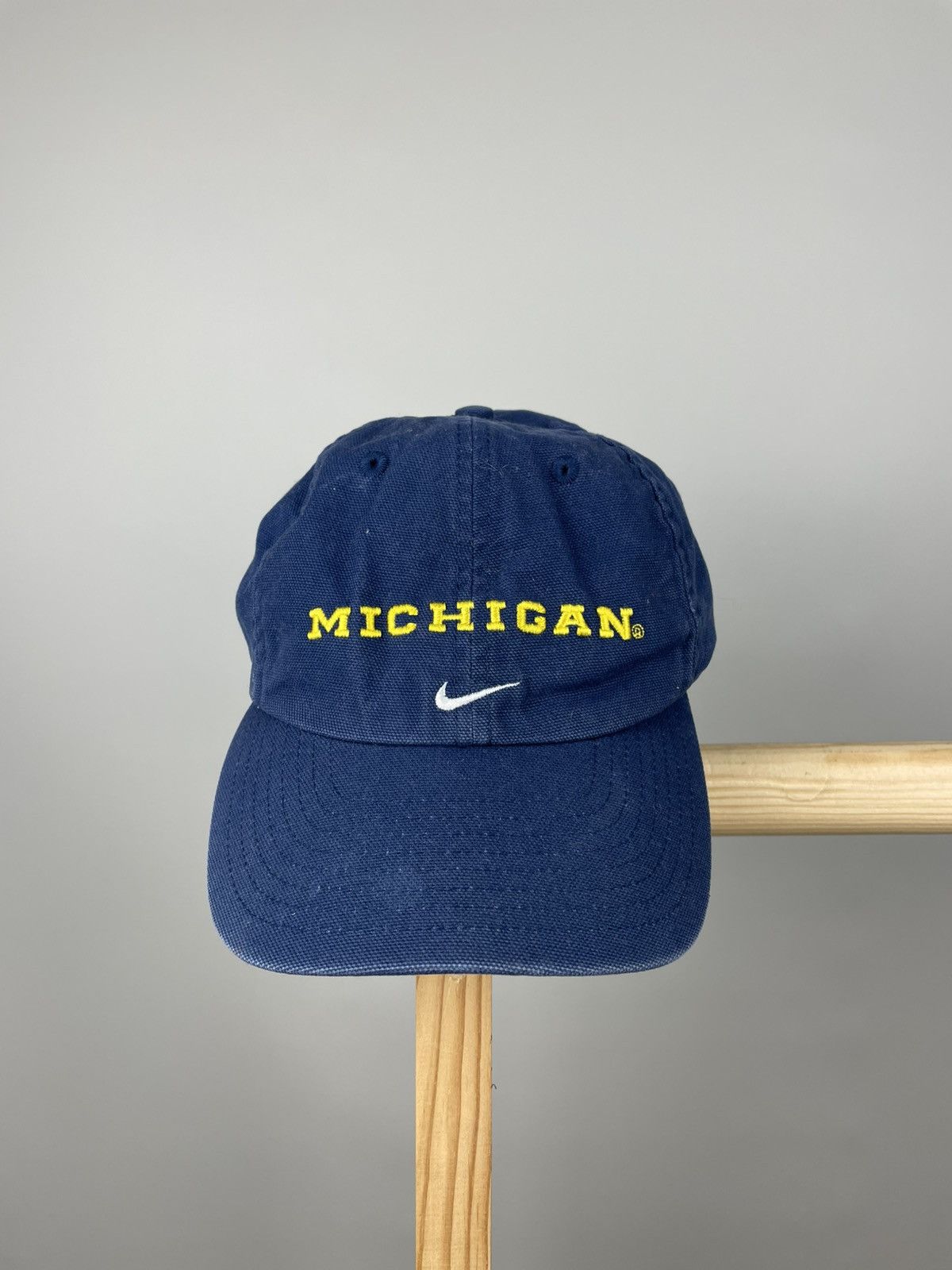 Nike × Vintage Vintage Nike Michigan cap 90’s Size ONE SIZE - 1 Thumbnail