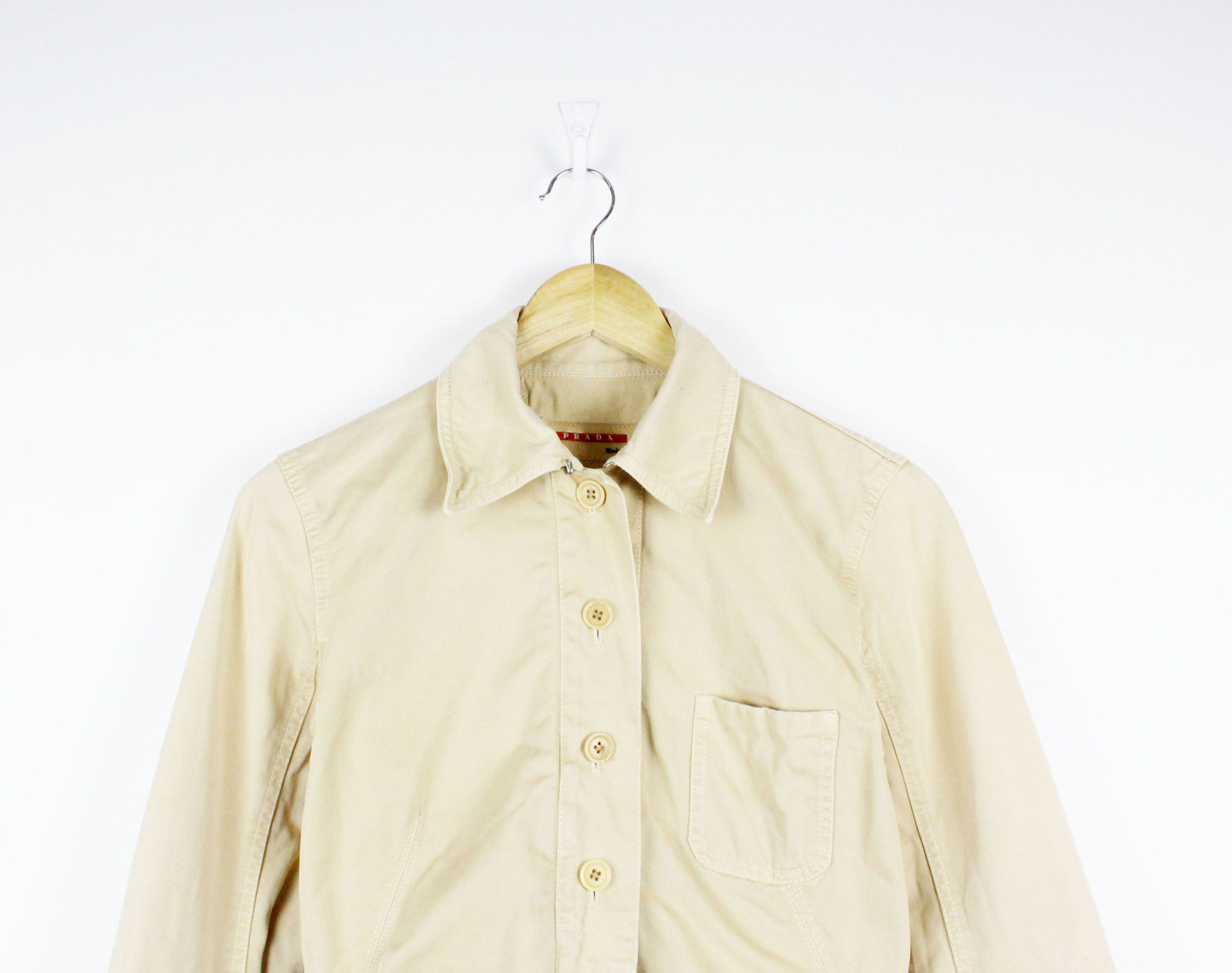 Prada Archive Prada Sport Slider Logo Utility Jacket Avant Garde Size M / US 6-8 / IT 42-44 - 2 Thumbnail