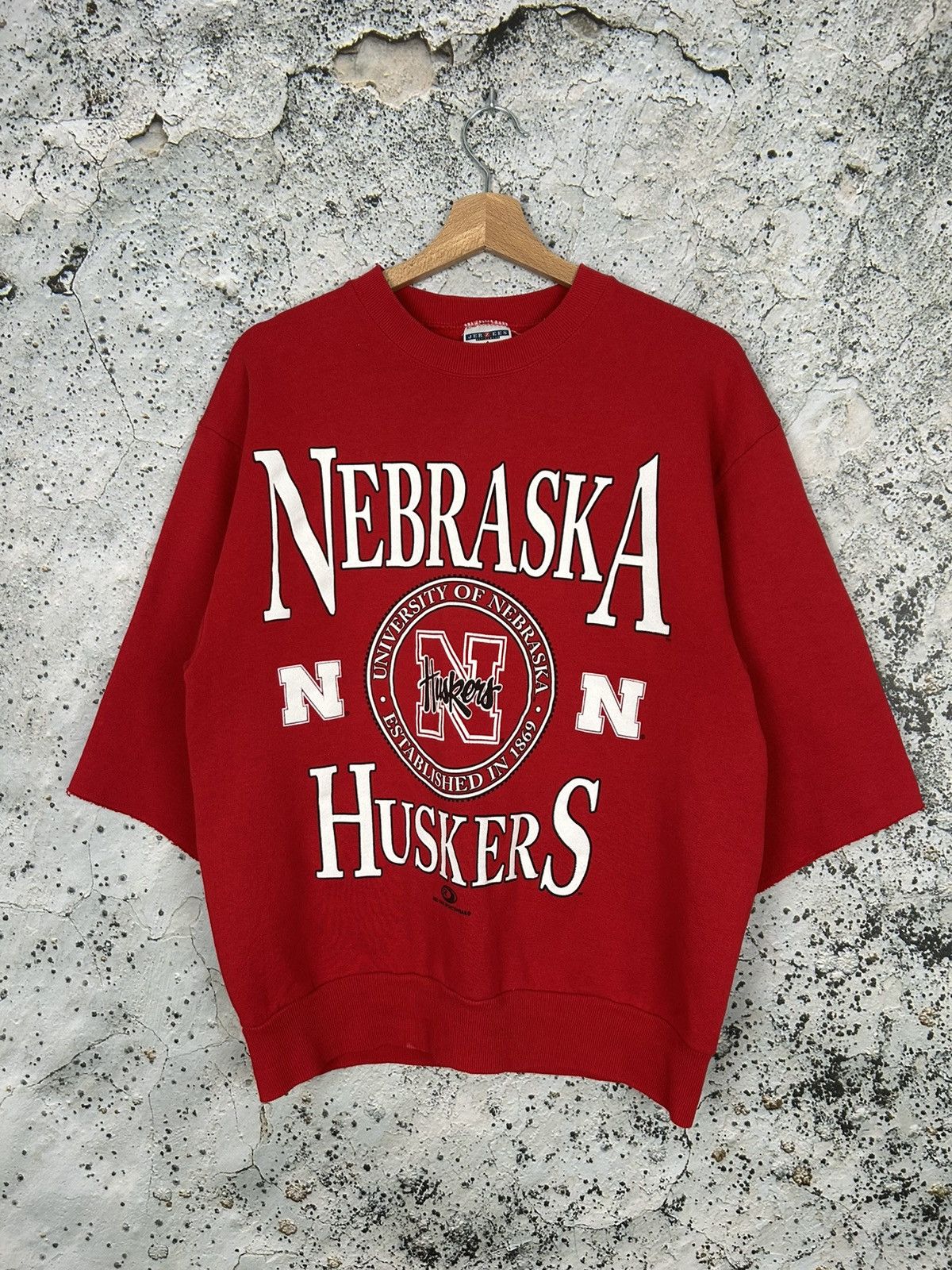 Vintage Vintage Nebraska Huskers University Streetwear Sweatshirt Size US M / EU 48-50 / 2 - 1 Thumbnail