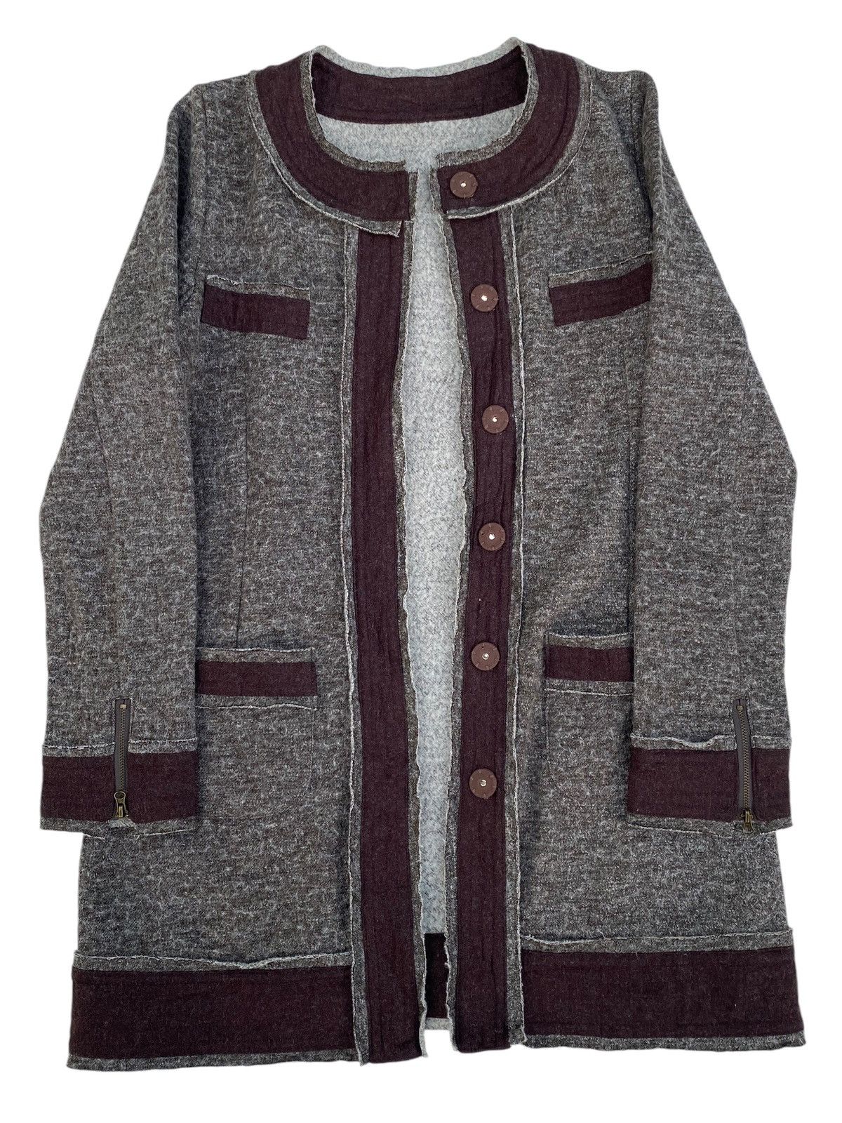 Japanese Brand × Vintage Vtg Key Lock Wool Jacket Button Up Size M / US 6-8 / IT 42-44 - 1 Thumbnail