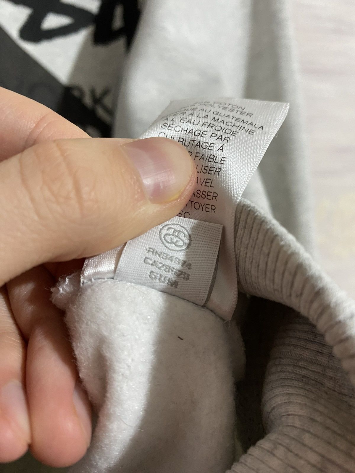Dover Street Market × Stussy Stussy x Dover Street Market Grey Sweatshirt Size US M / EU 48-50 / 2 - 9 Thumbnail