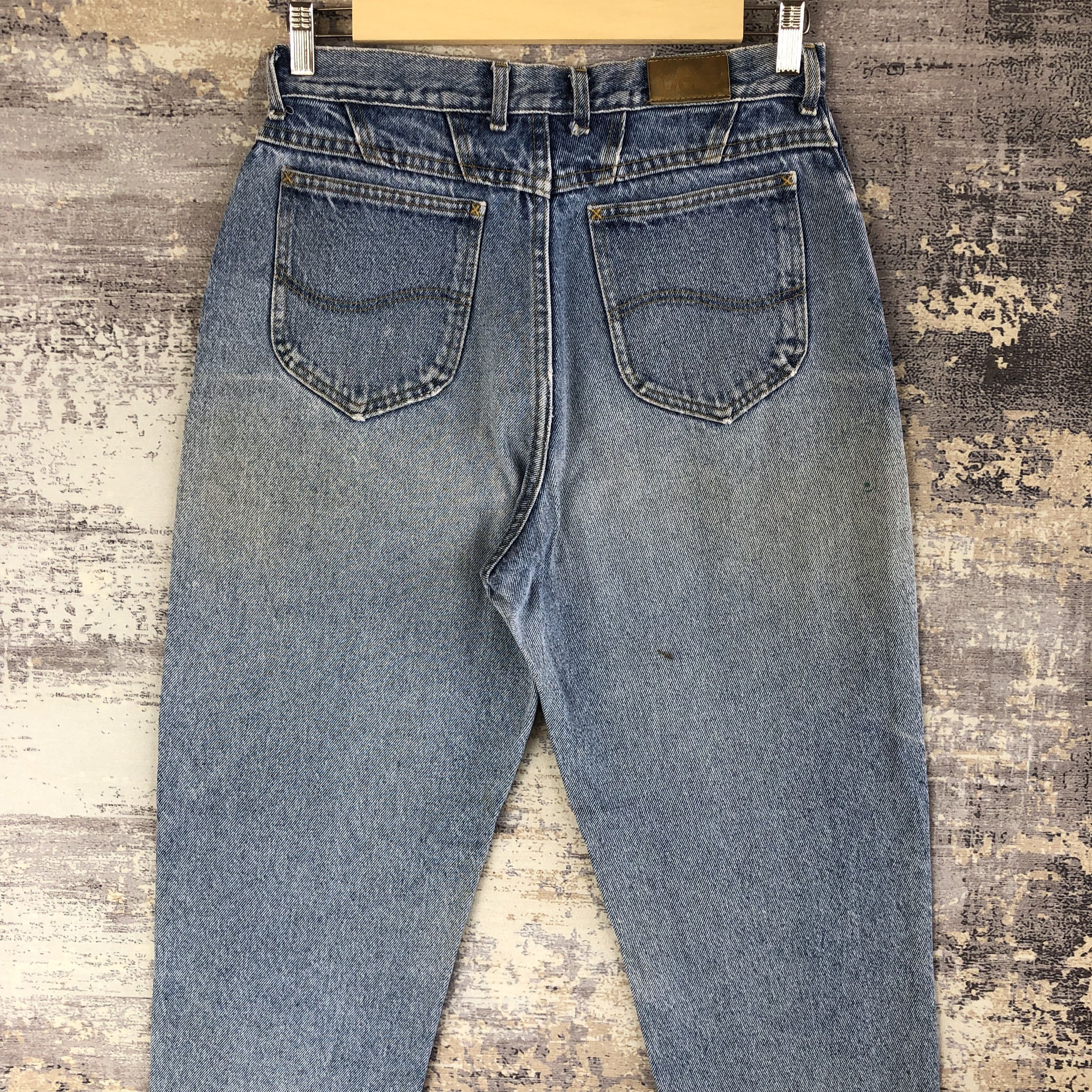 Lee Vintage 90s Lee Rider Jeans Lee Sanforized Light Wash Denim Size 30" / US 8 / IT 44 - 4 Thumbnail