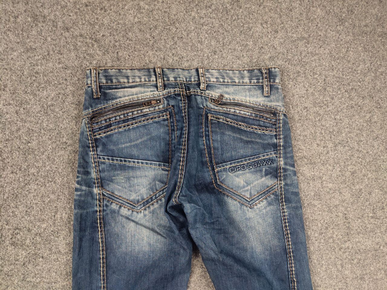 Japanese Brand Vintage Cipo Baxx Japan Y2k Style if six was nine Zip Jeans Size US 32 / EU 48 - 10 Thumbnail