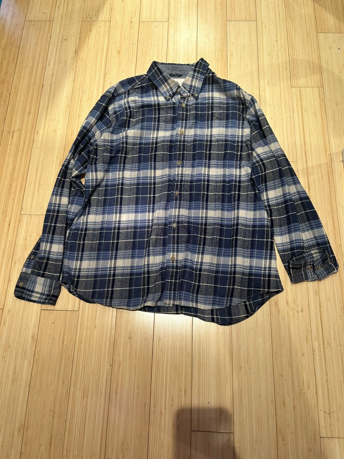 Weatherproof Blue and White Button Up Size US L / EU 52-54 / 3 - 1 Thumbnail