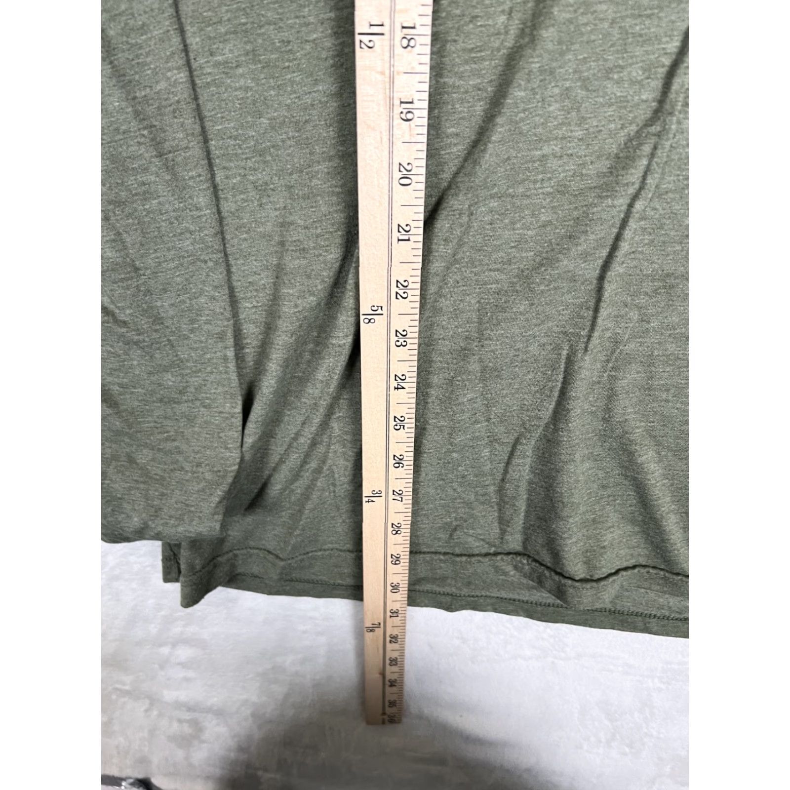 Olive Assholes*s Live Forever Long Sleeve Hooded Shirt Green Skulls Size 2XL Size US XXL / EU 58 / 5 - 3 Thumbnail