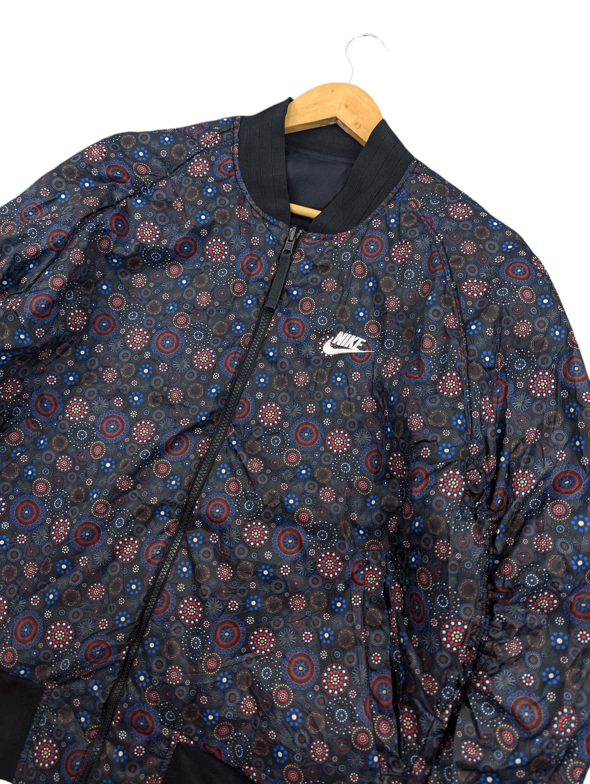 Nike Nike Aviator Reversible Bomber Flight Jacket Size US XL / EU 56 / 4 - 12 Thumbnail