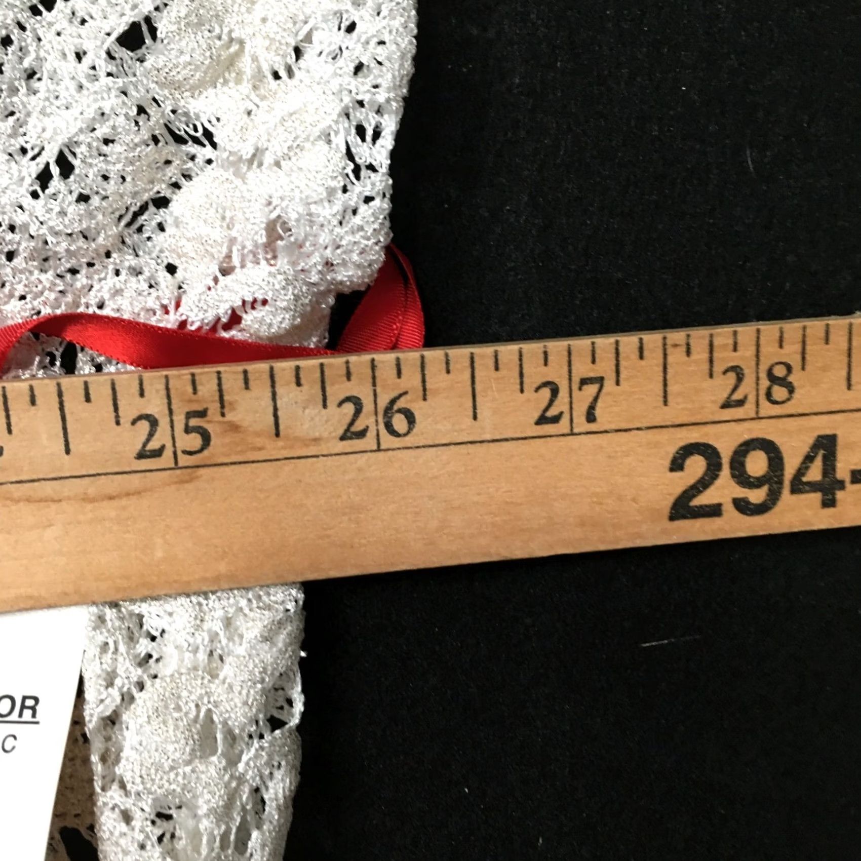 Vintage Ruby Rd. Shirt Women’s XL White Lace Shell Blouse Top Pullover Sleeveless Square Neck Round Neck Bell Sleeve Size XL / US 12-14 / IT 48-50 - 5 Thumbnail