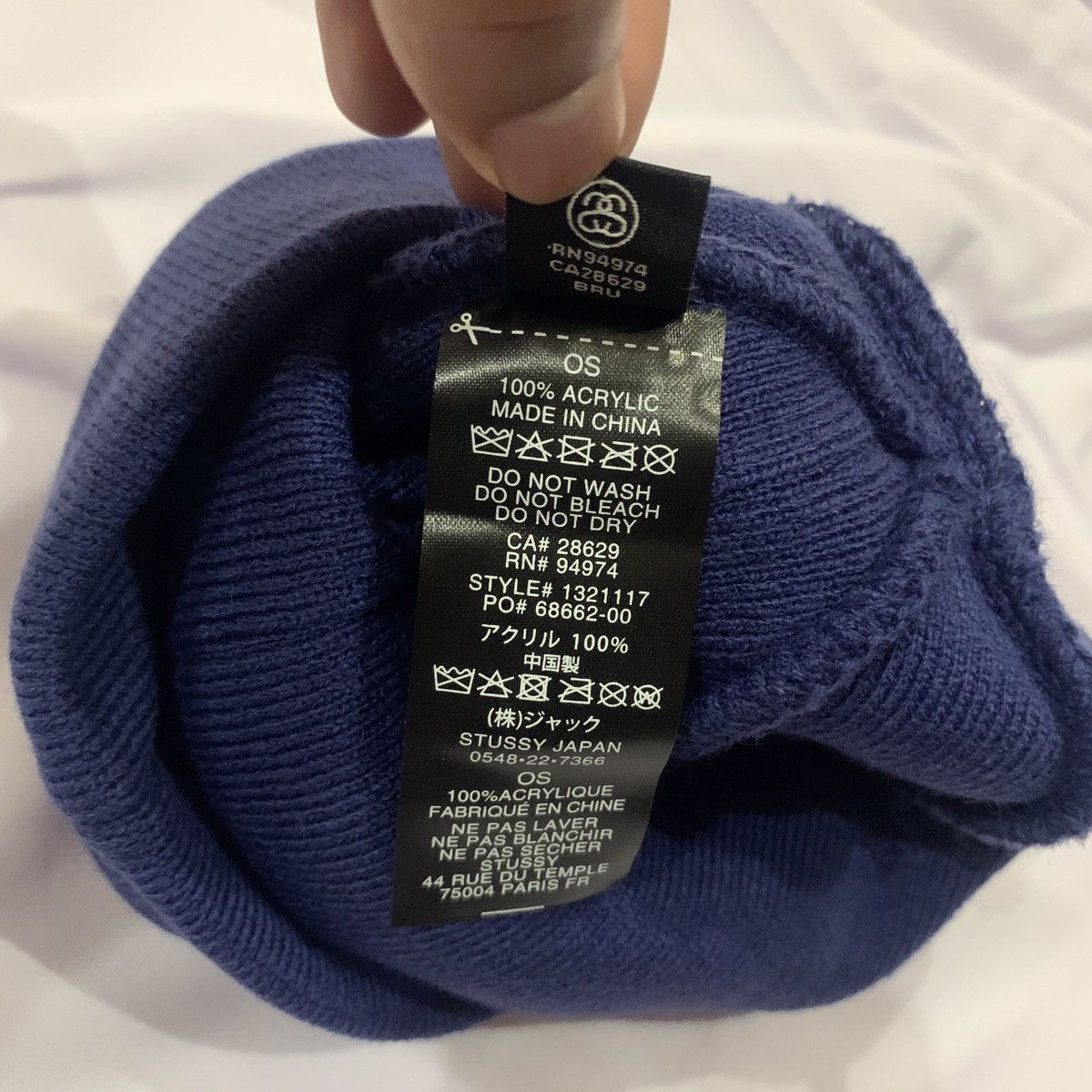Stussy × Vintage Stussy Ss Link Skullcap Beanie Size ONE SIZE - 4 Thumbnail