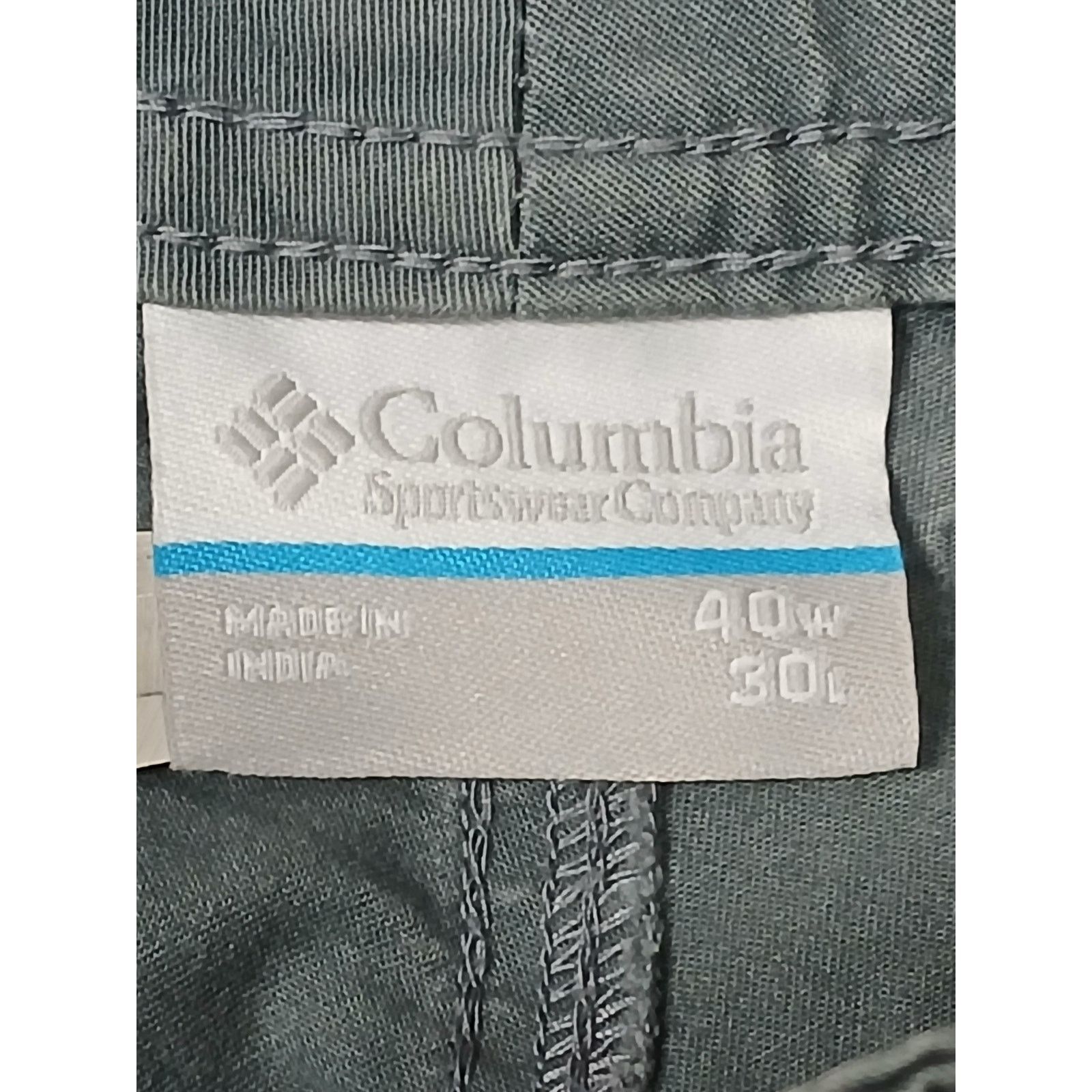 Columbia Columbia (40x30) Gray Regular Fit Lightweight Hiking Pants Size US 40 / EU 56 - 7 Thumbnail