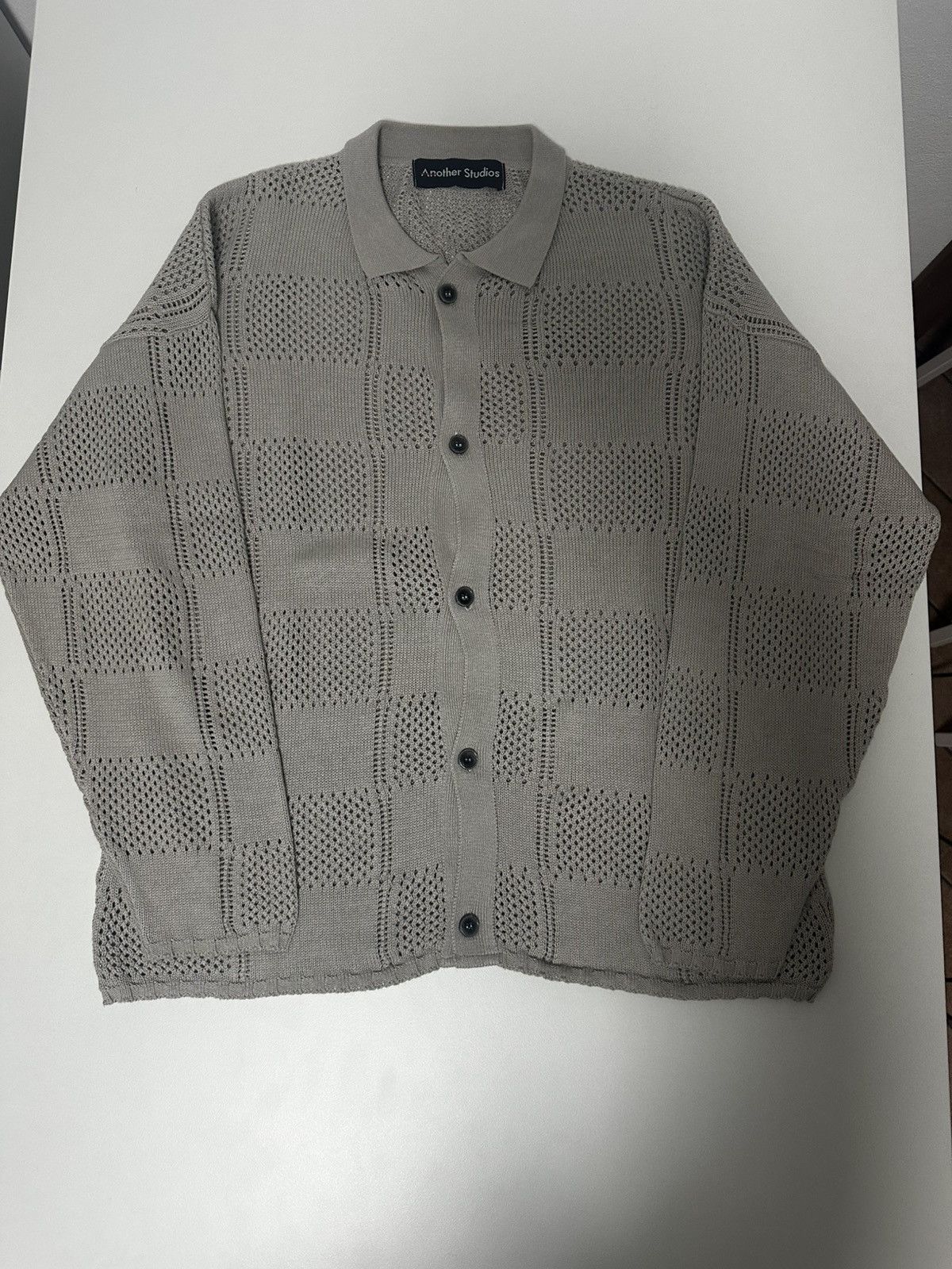 Other Another Studios Beige Knitted Cardigan Size US M / EU 48-50 / 2 - 1 Thumbnail