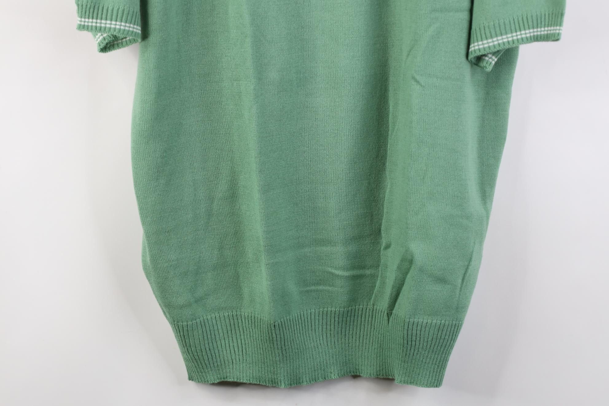 Vintage Vintage 80s 90s Rockabilly 1/4 Zip Knit Pullover Polo Shirt Size US XXL / EU 58 / 5 - 3 Thumbnail