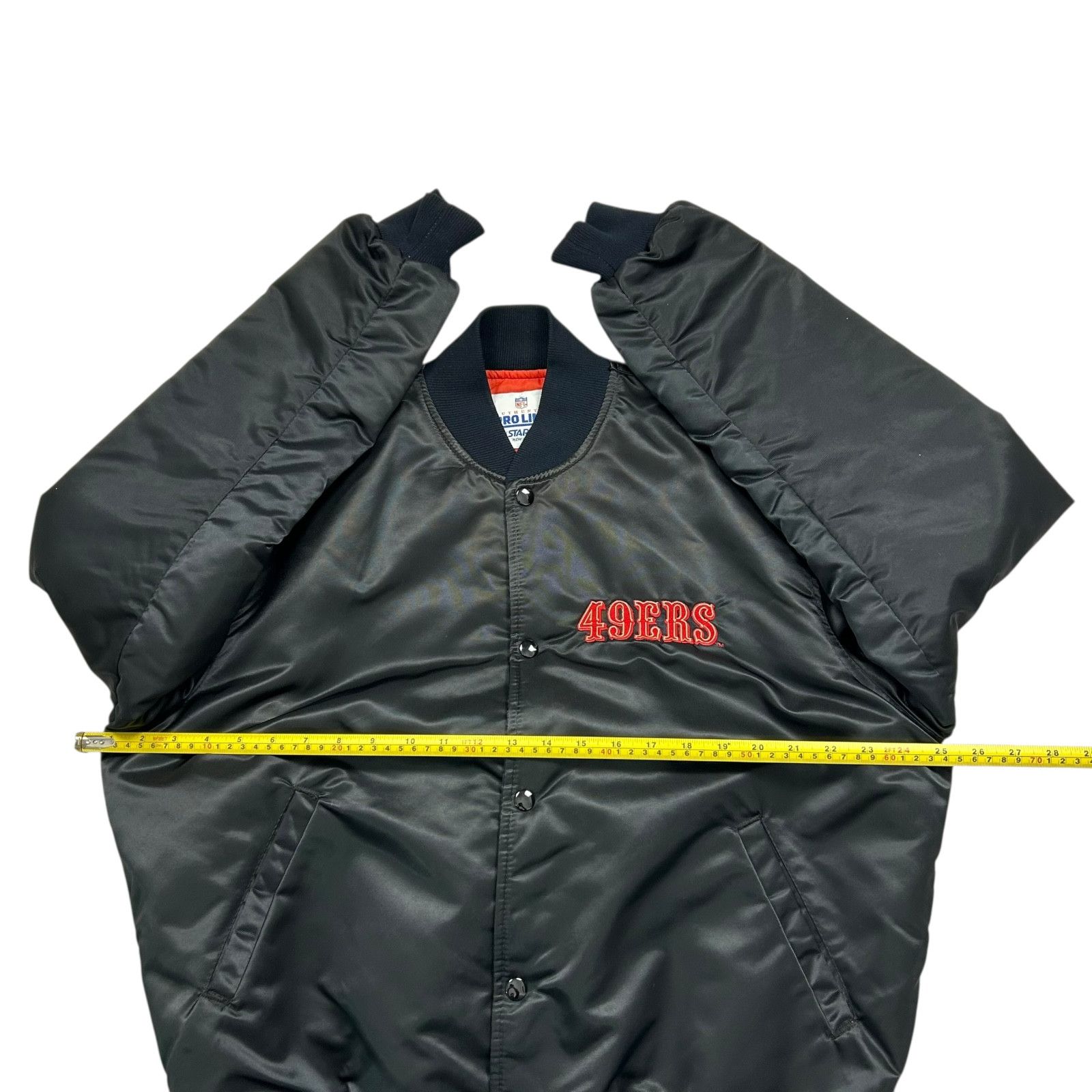 NFL VTG 90s SAN FRANCISCO 49ERS STARTER SATIN JACKET BIG LOGO Size US L / EU 52-54 / 3 - 10 Thumbnail