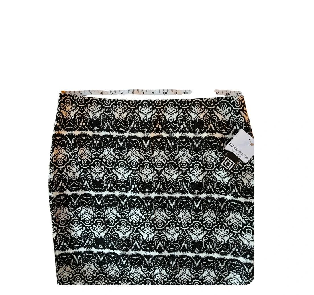 Liz Claiborne Liz Claiborne Women's Skirt Knee Length Size 12 Size 34" / US 12 / IT 48 - 6 Thumbnail