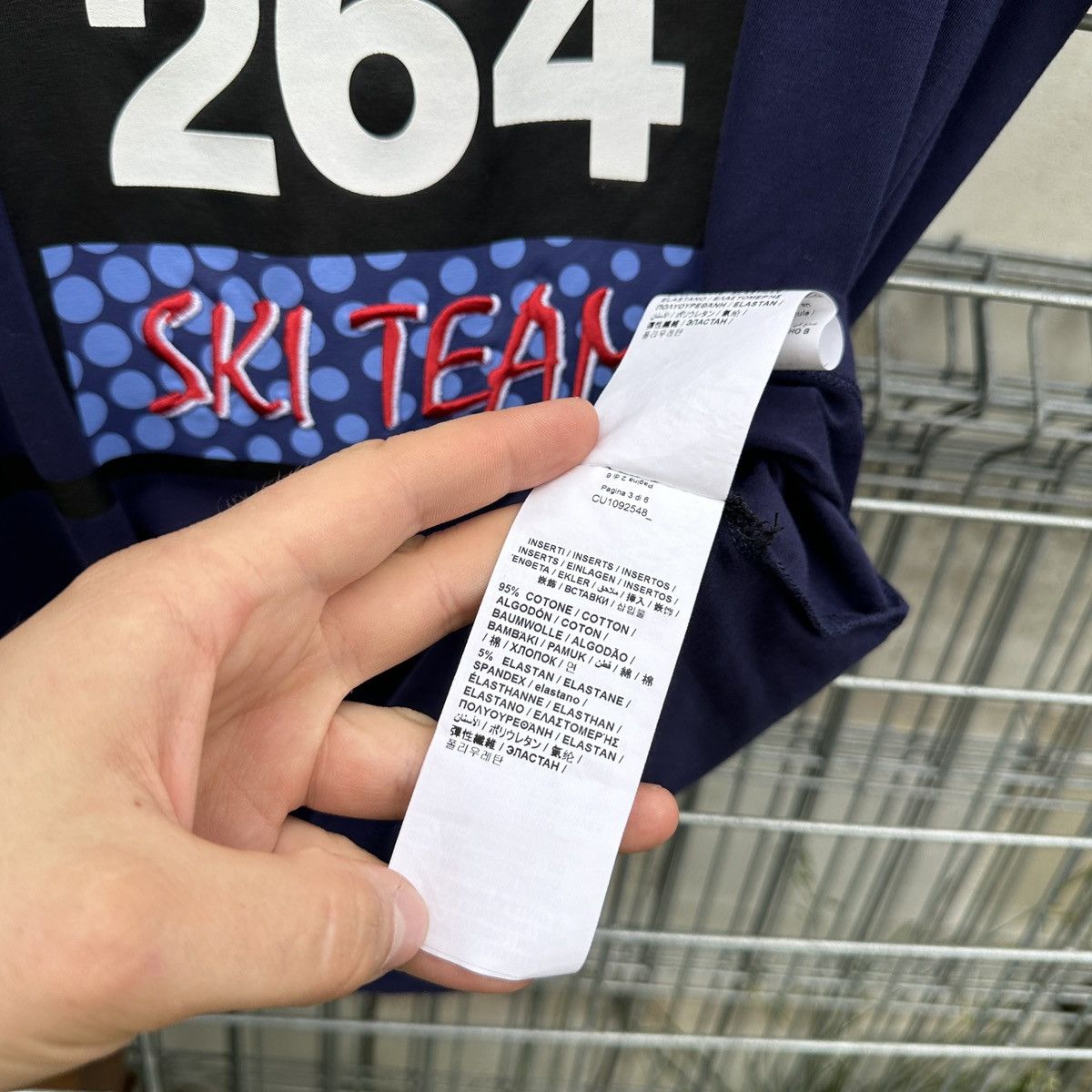 Love Moschino Love Moschino Ski Team 264 Team T-Shirt Luxury Rare S Size S / US 4 / IT 40 - 8 Thumbnail