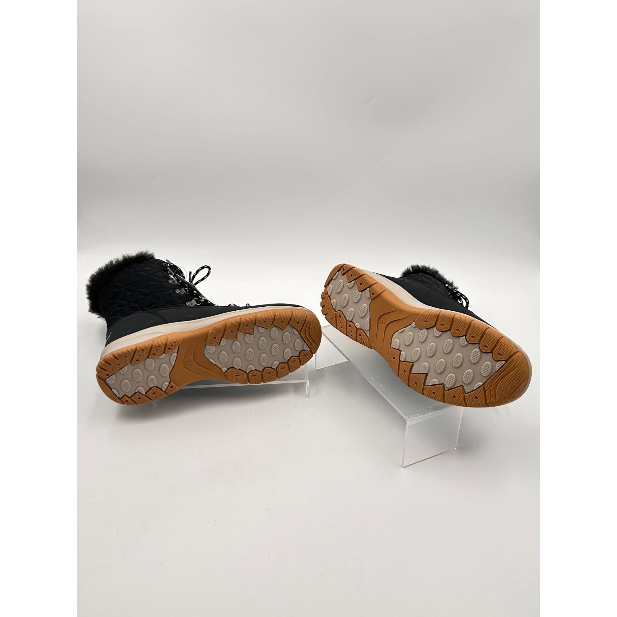 Other Chooka Belltown Mid Faux Fur Black Insulated Snow Boots Wome Size US 9 / IT 39 - 5 Thumbnail