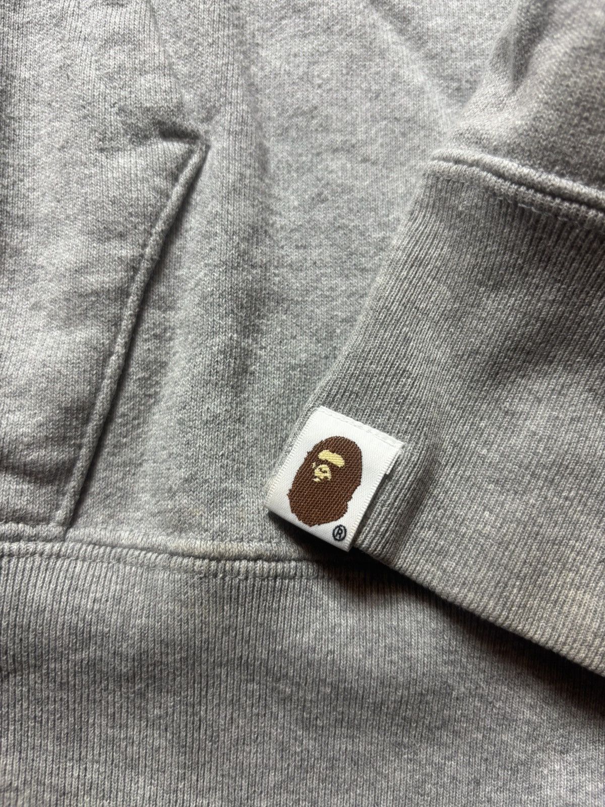 Bape Bape half camo shark full zip hoodie Size US L / EU 52-54 / 3 - 11 Thumbnail