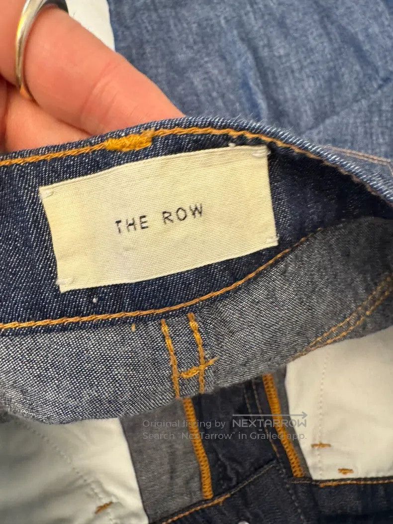 The Row The row size 2 Straight leg jeans Size 22" - 6 Thumbnail
