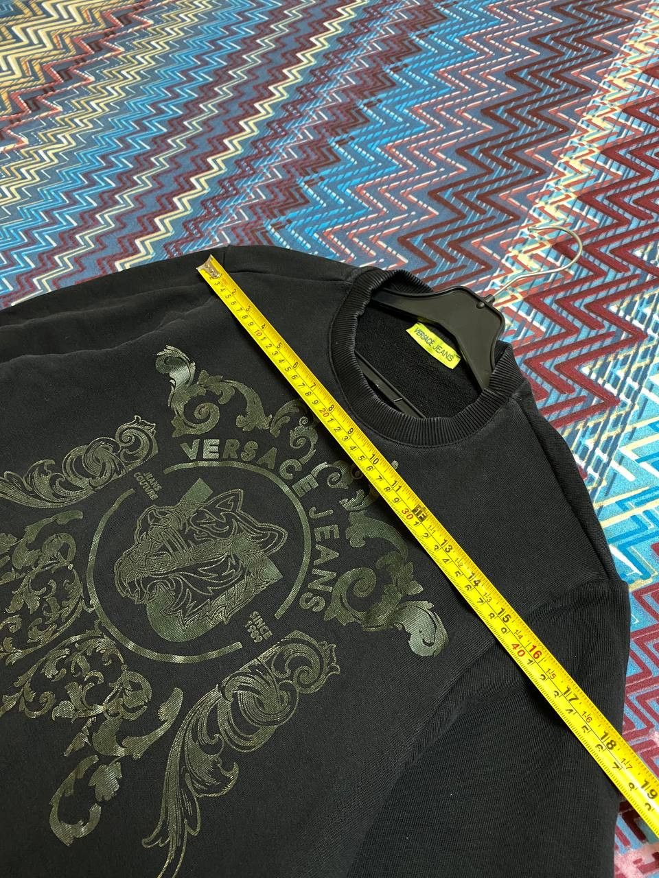 Versace × Versace Jeans Couture Versace Jeans Couture Sweatshirt Big Logo Size US S / EU 44-46 / 1 - 10 Thumbnail