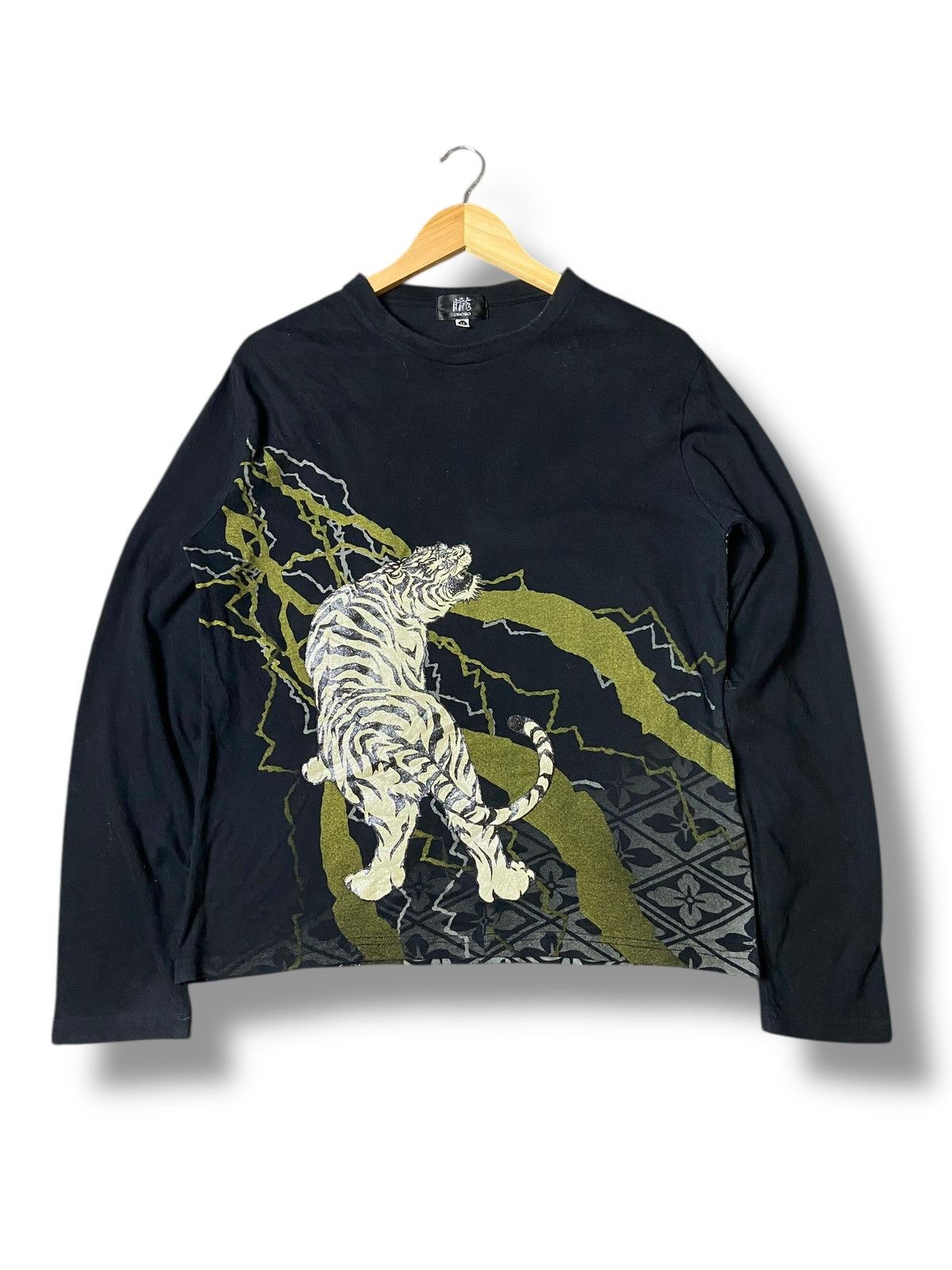 Japanese Brand × Vintage Vintage OBORO Sukajan Long Sleeve Shirt (124) Size US M / EU 48-50 / 2 - 4 Thumbnail