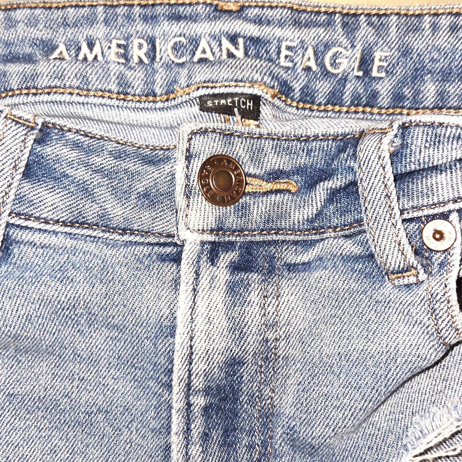 American Eagle Outfitters American Eagle Distressed Jeans - Size 0 Size 25" / US 0 / IT 36 - 5 Thumbnail