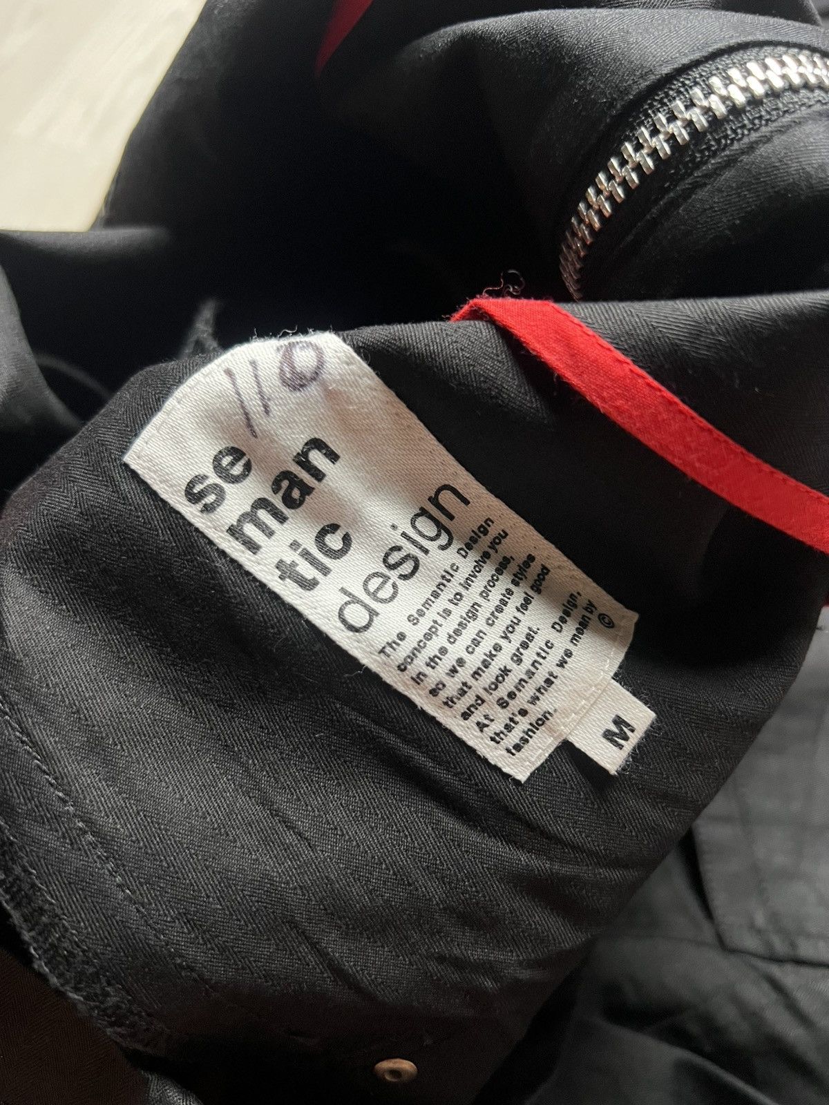 KMRii Vkei Semantic Design Seditionaries Bondage Biker Jacket Size US M / EU 48-50 / 2 - 6 Thumbnail