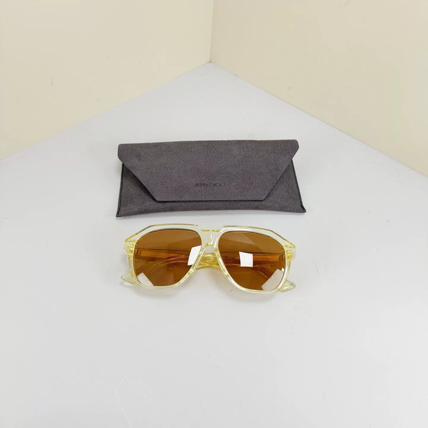 Bottega Veneta Bottega Veneta Gold Letter Sunglasses Size ONE SIZE - 1 Thumbnail