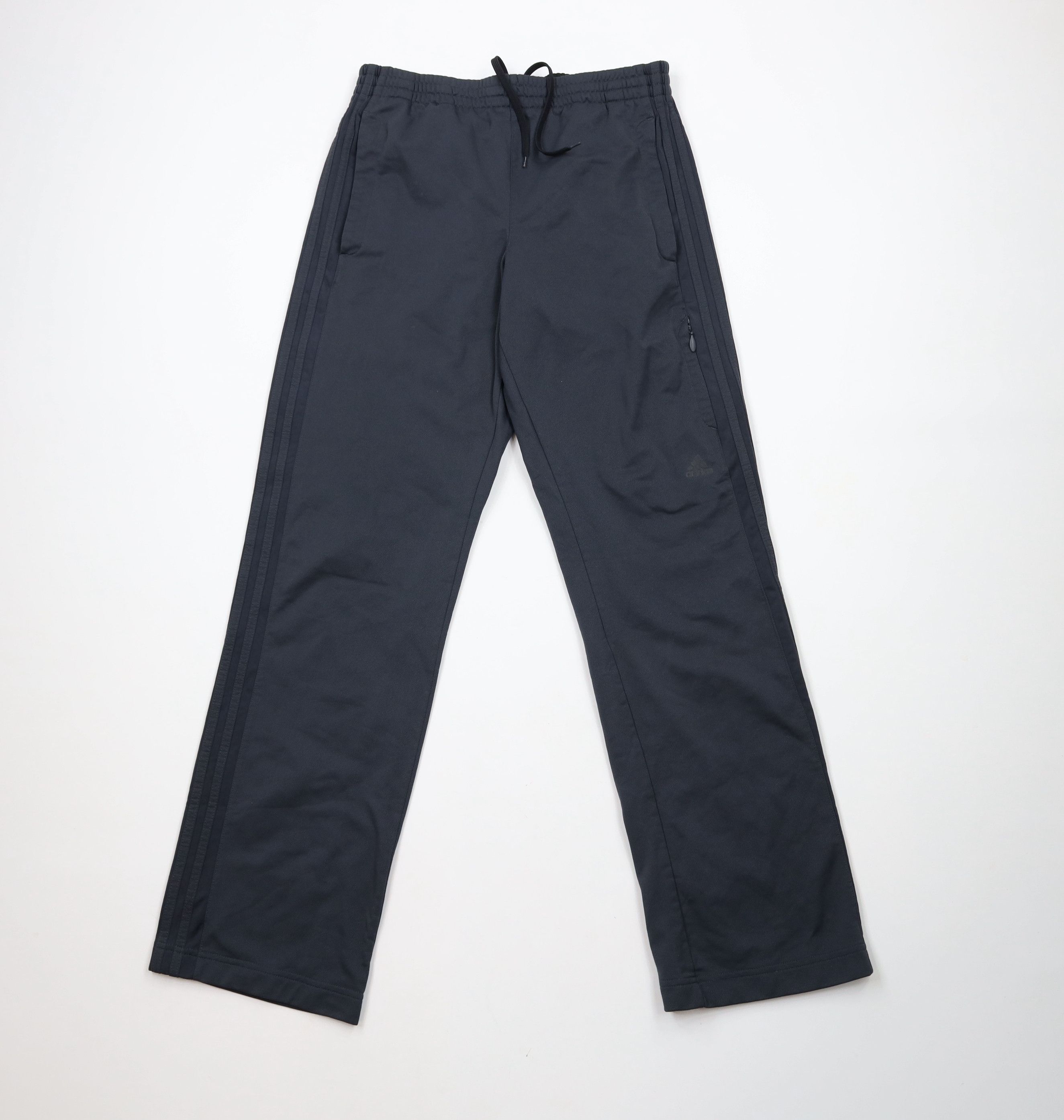Adidas × Vintage Vintage Y2K Adidas Spell Striped Wide Leg Sweatpants Gray Size US 34 / EU 50 - 1 Thumbnail