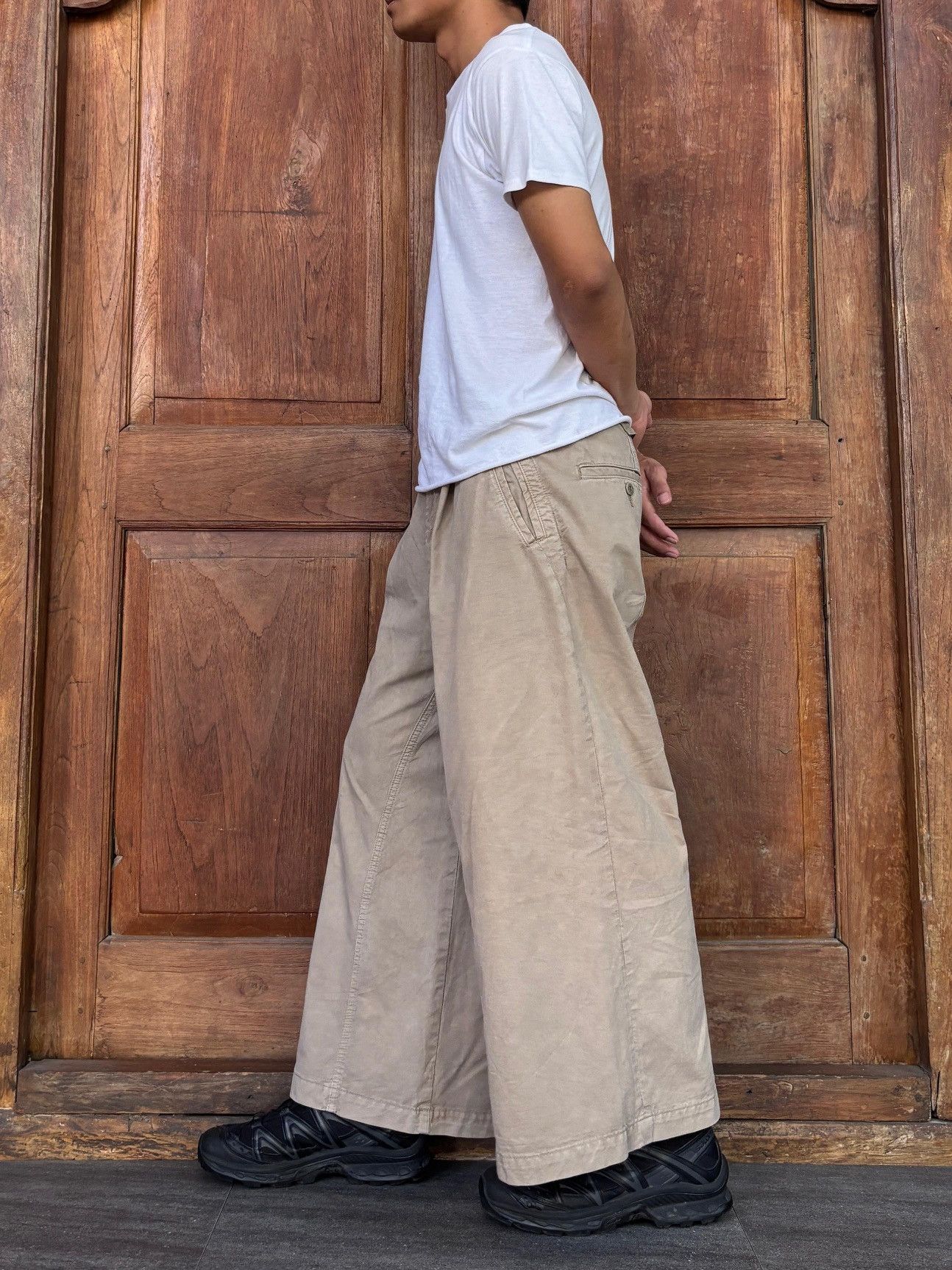 Zucca Zucca Buckle Back Wideleg Pants - 30” Size US 30 / EU 46 - 15 Thumbnail