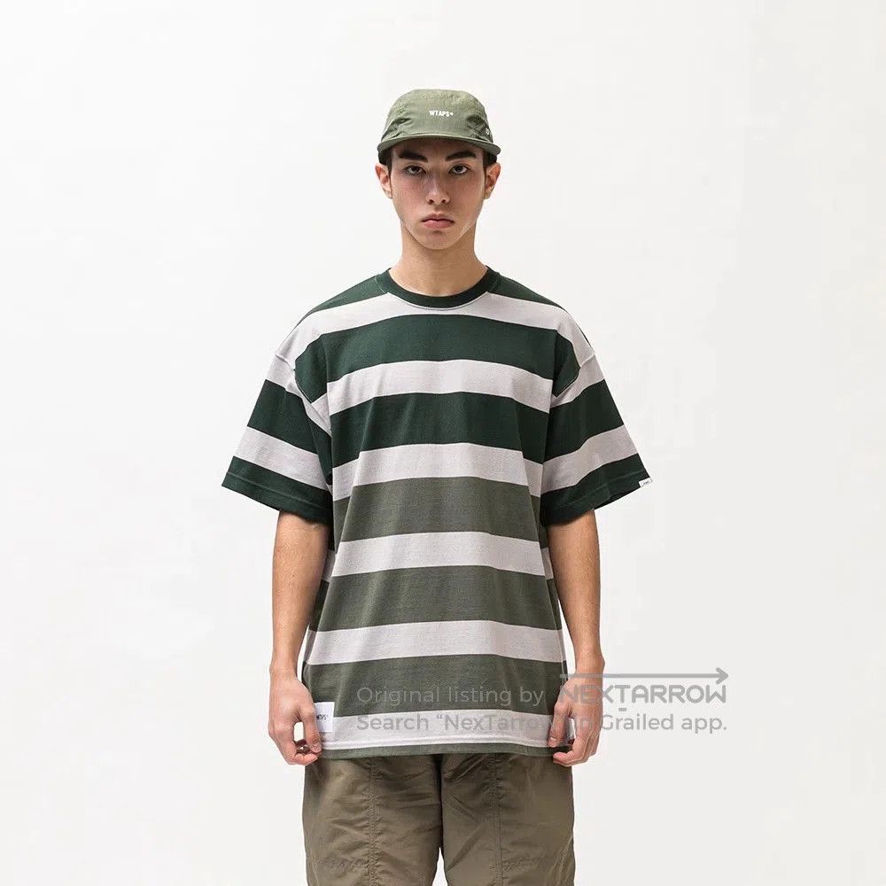 Wtaps wtaps lane ss cotton striped t-shirt. Size US XL / EU 56 / 4 - 2 Thumbnail