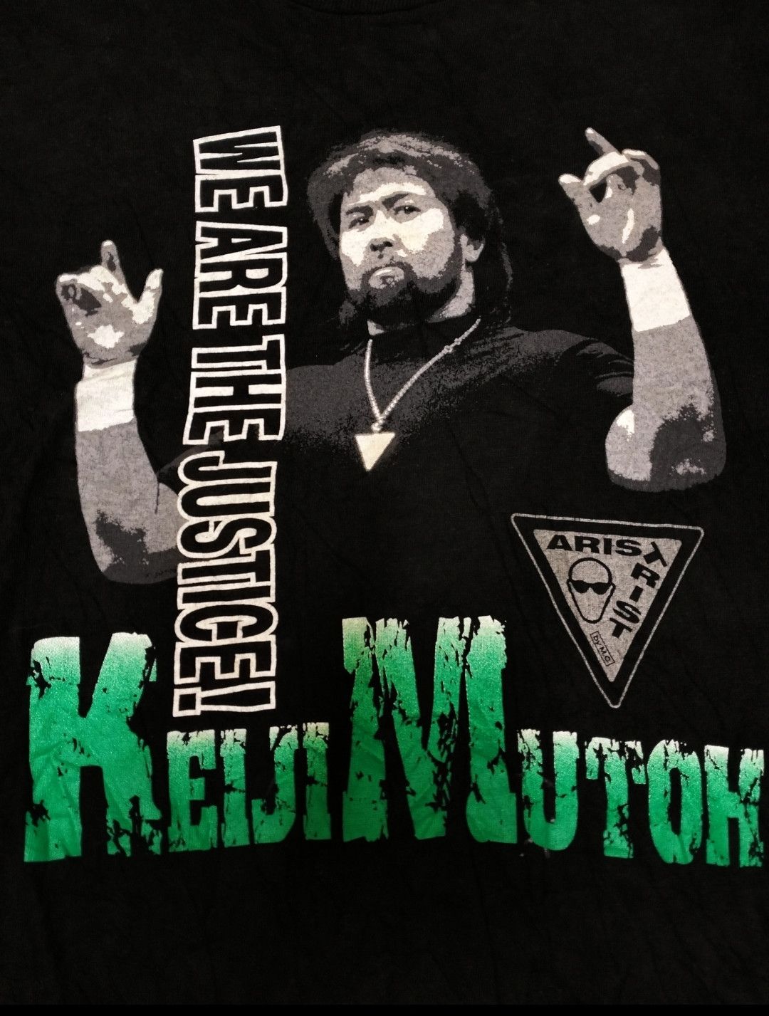 Vintage Keiji Mutoh Japan Pro Wrestler Shirt