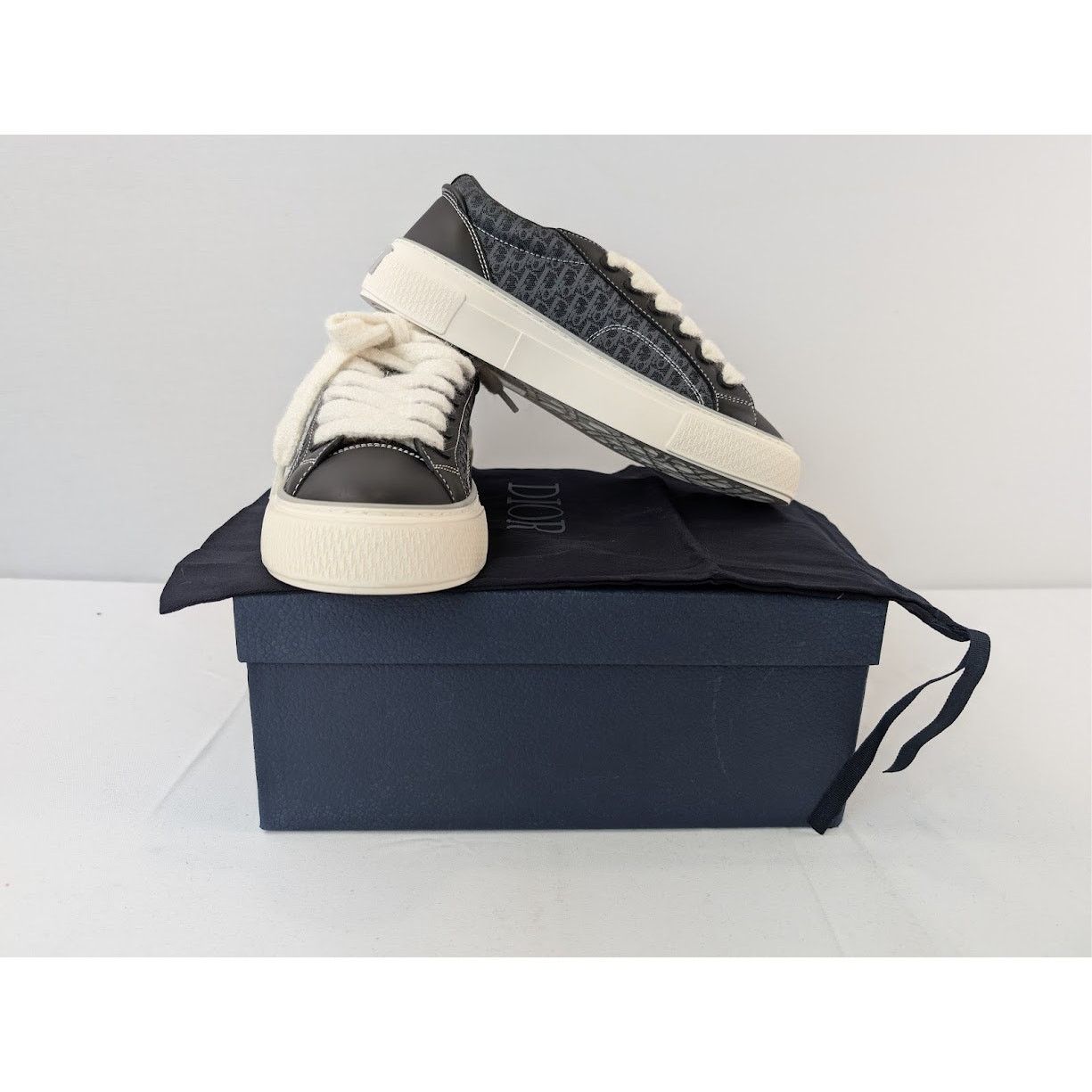 Dior o1rshd1 Q:2 / B33 Low-Top Sneakers in Black Size US 9 / EU 42 - 20 Thumbnail