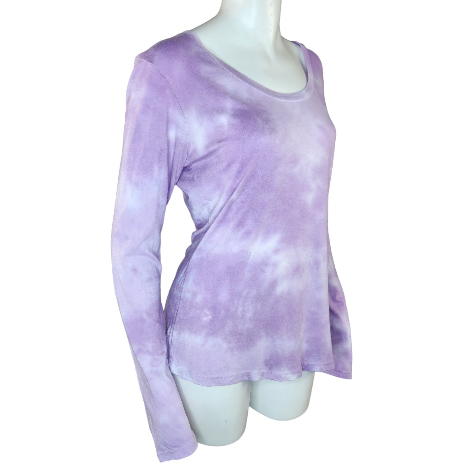 Sundry Sundry Lilac Purple White Round Neckline Shirt Size 2 NWT Size XS / US 0-2 / IT 36-38 - 10 Thumbnail