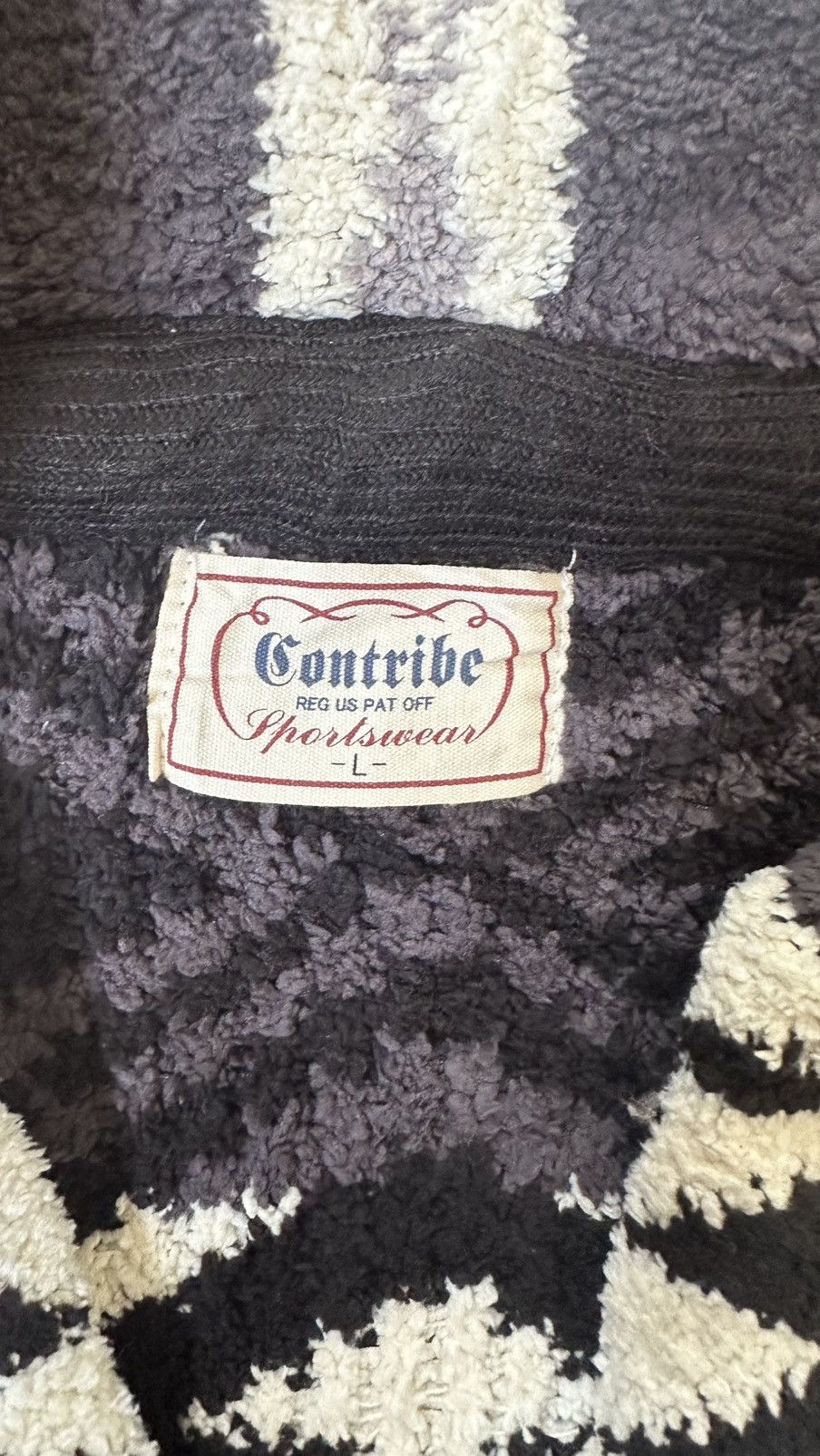 Vintage CONTRIBE SPORTWEAR AZTEC OUTERWEAR Size US L / EU 52-54 / 3 - 7 Thumbnail