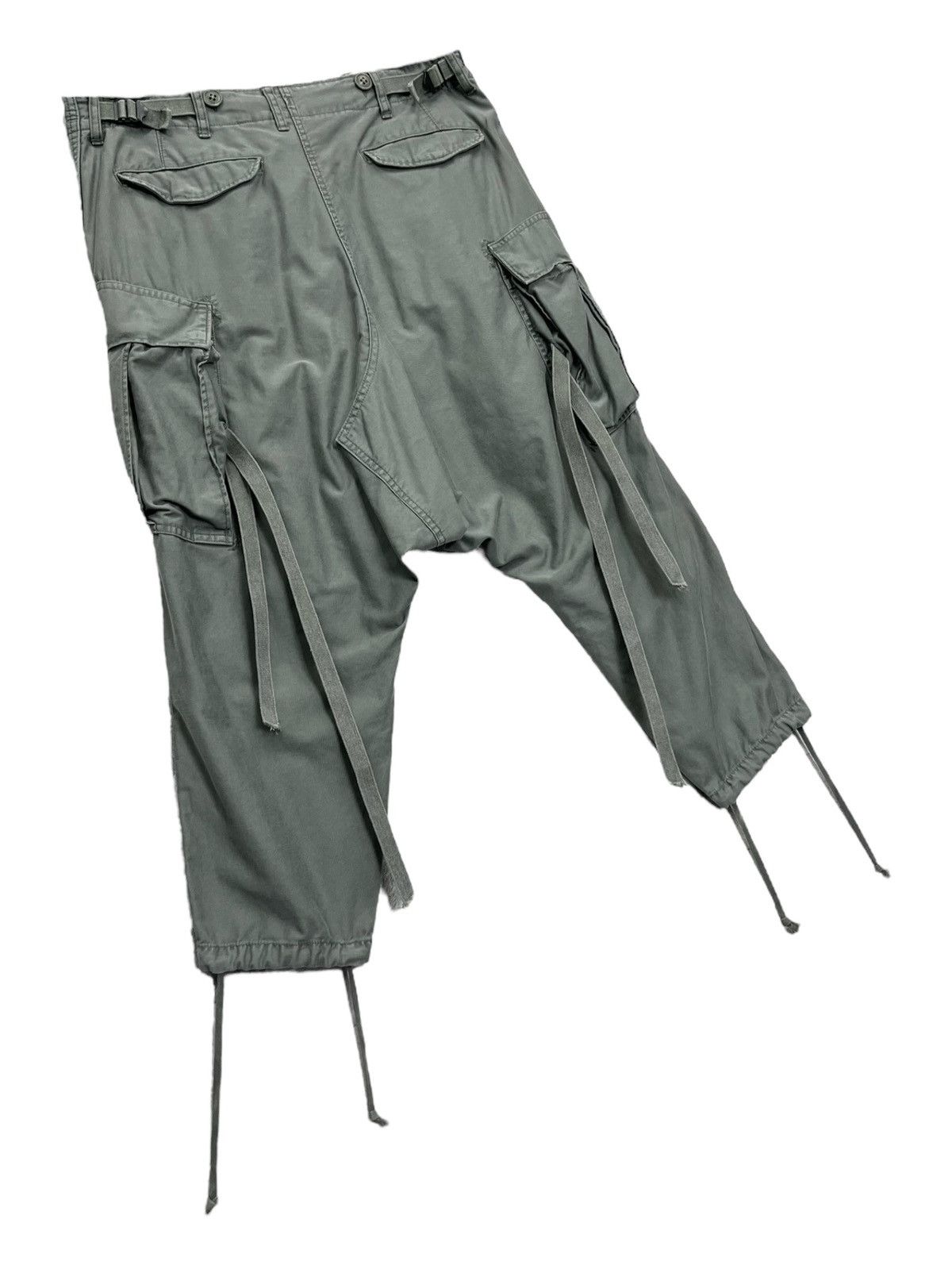 Edition Japan 🔥FYE🔥RNA Bondage Military Drop Crotch Cropped Pants Size US 30 / EU 46 - 3 Thumbnail