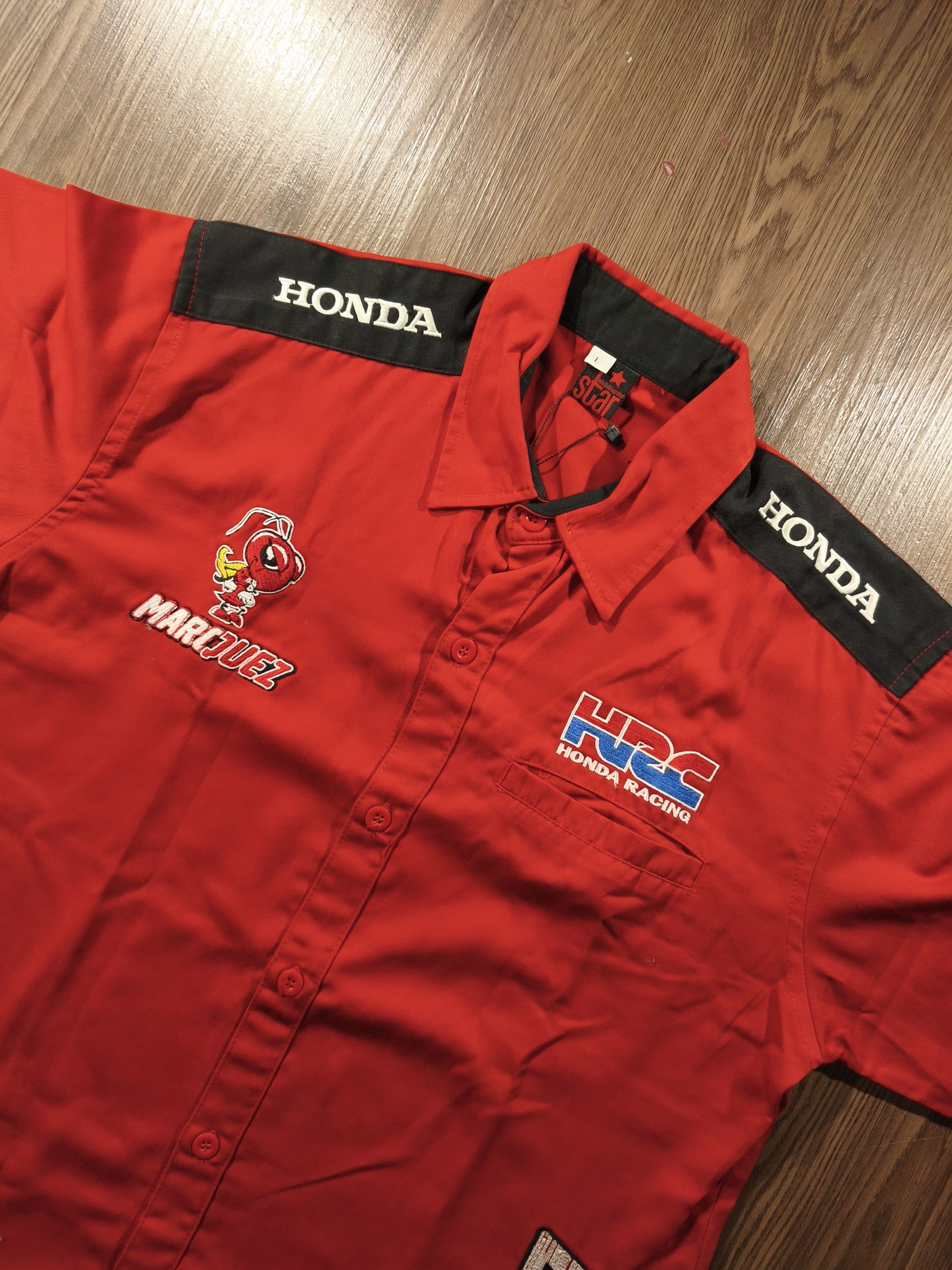 Honda Honda HRC Marc Márquez Racing Workshirt Size US L / EU 52-54 / 3 - 2 Thumbnail