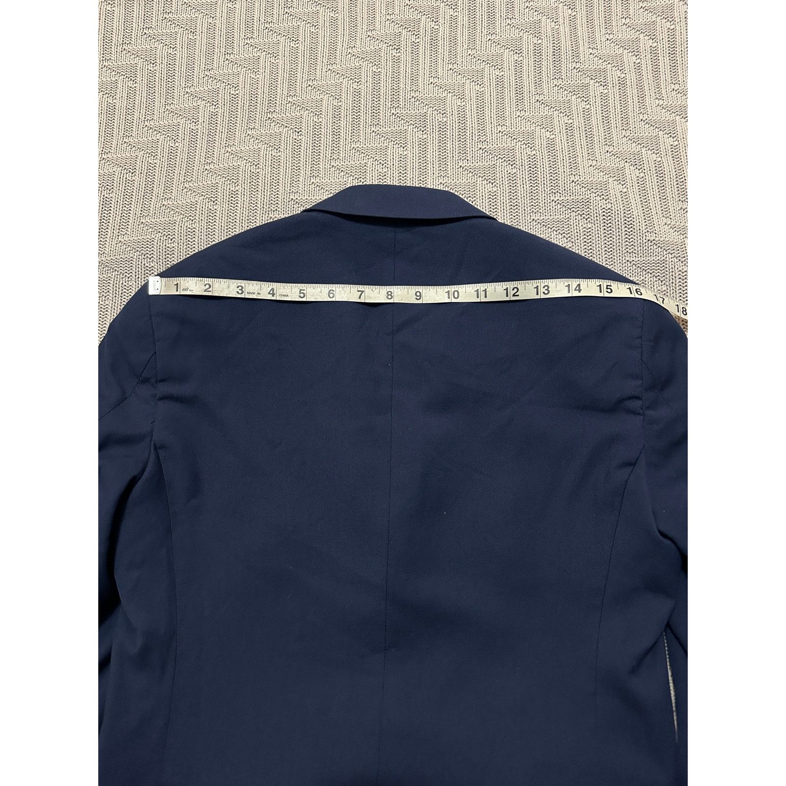 Egara Egara Orange extreme slim fit navy suit size 38S Size 38S - 11 Thumbnail