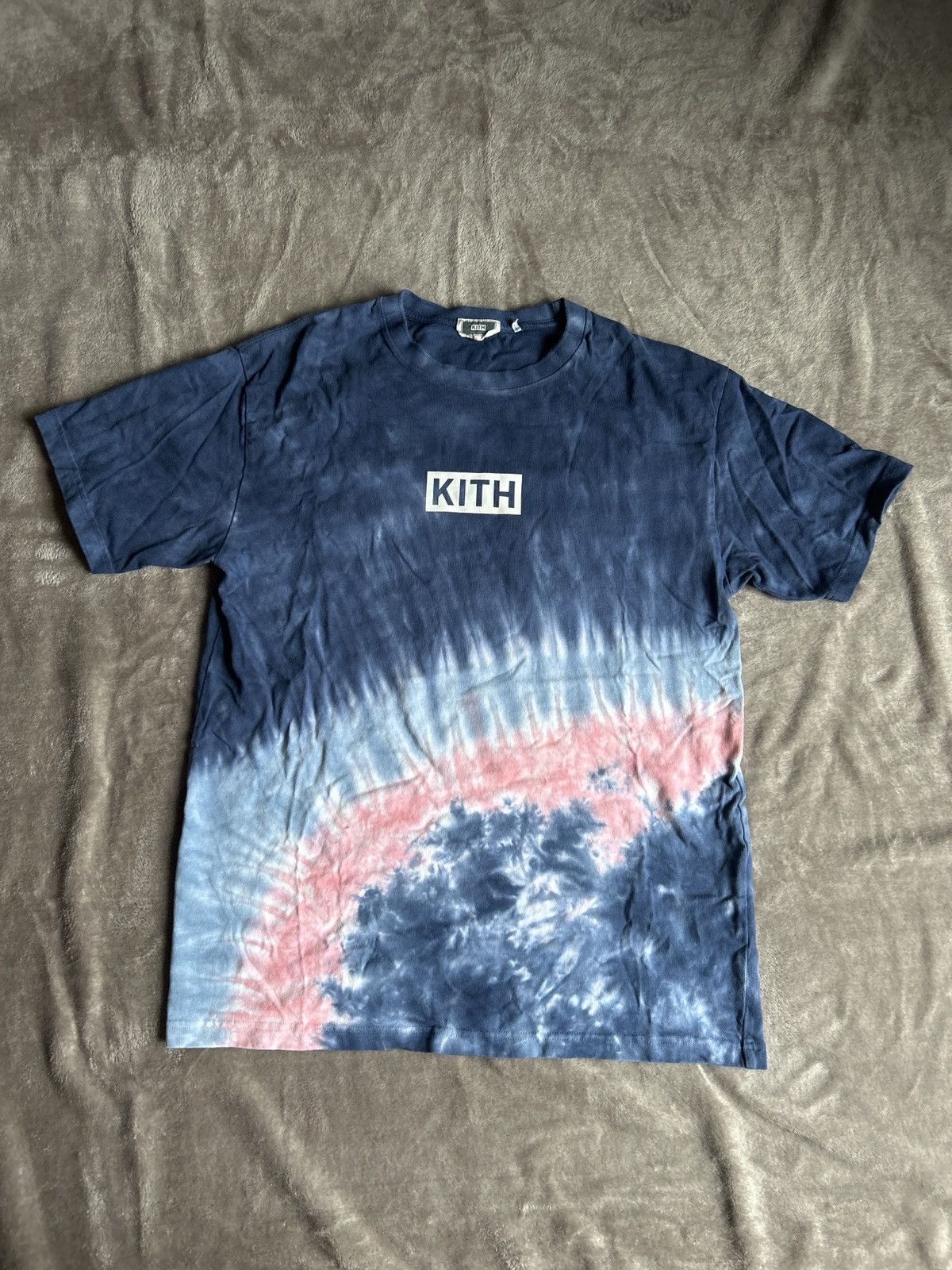 Kith tie dye short sleeve shirt