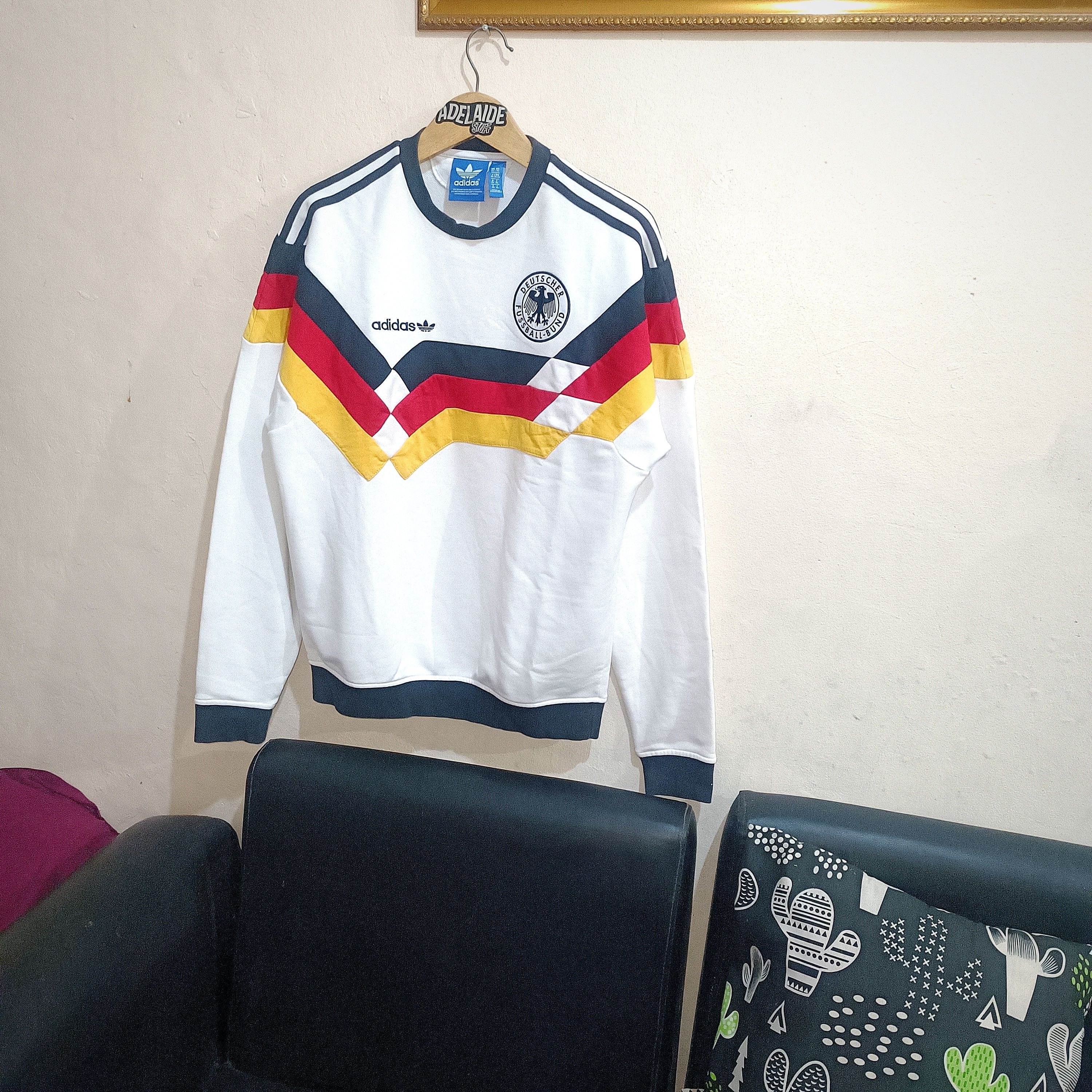 Adidas Sweatshirts Adidas Germany World Cup 1990 Reproduction Size US XS / EU 42 / 0 - 1 Thumbnail