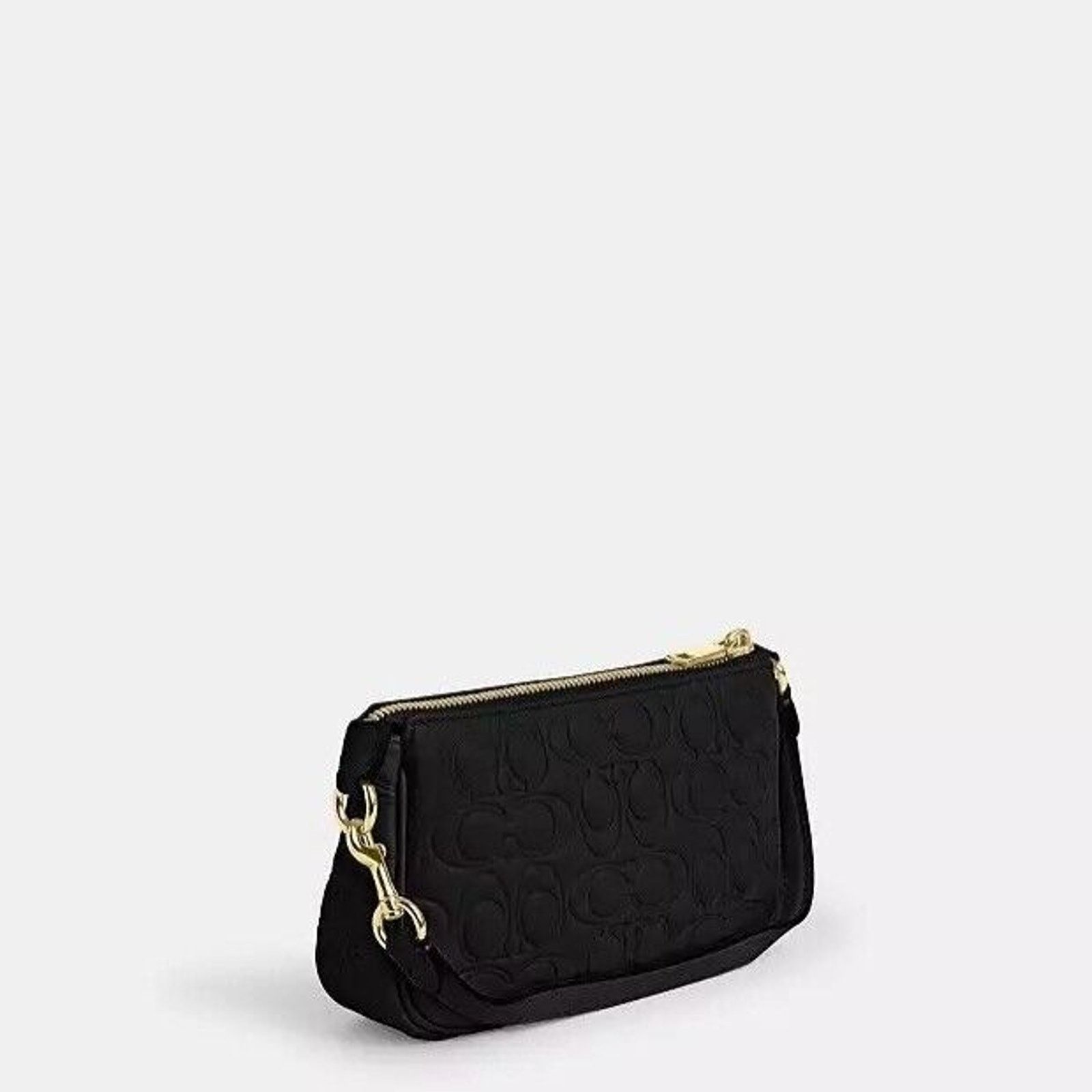 Coach NWT Coach Nolita 19 In Signature Leather CZ456 gold/ black Size ONE SIZE - 9 Thumbnail
