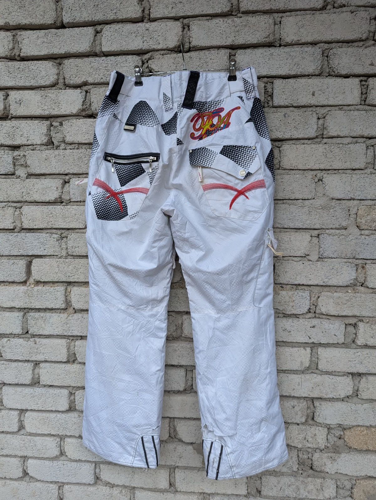 Vintage Fablice Ski Outerwear Pants Size US 34 / EU 50 - 2 Thumbnail
