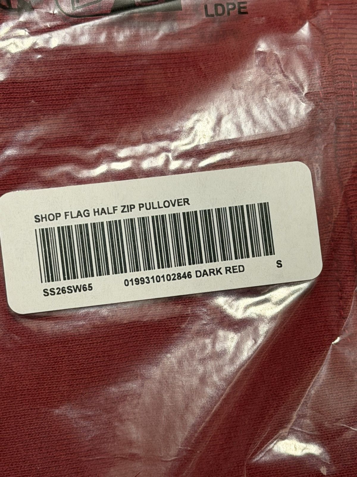 Supreme Supreme Shop Flag Half Zip Pullover - JAPAN / Small Size US S / EU 44-46 / 1 - 3 Thumbnail