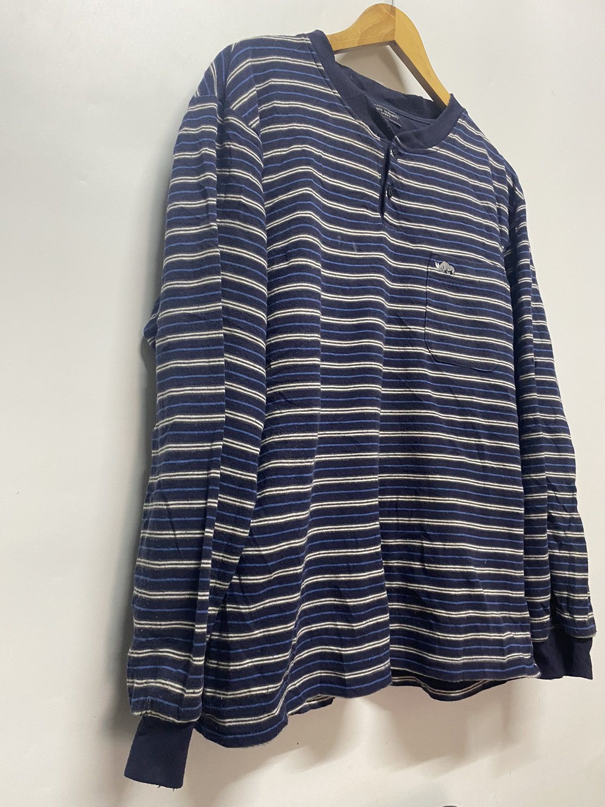 Designer × Kansai Yamamoto × Vintage Vintage Kansai Yamamoto Pullover Long Sleeve Shirt Size US XL / EU 56 / 4 - 4 Thumbnail