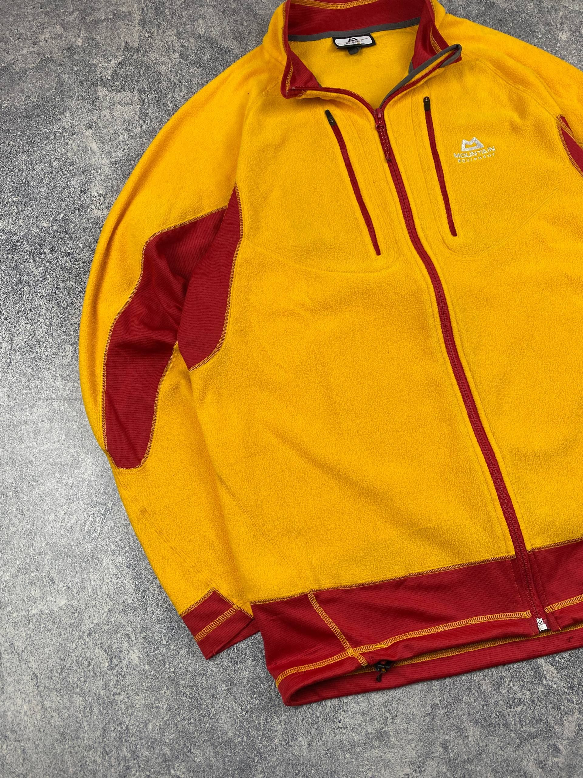 Mountain Equipment Company Mountain equipment fleece track zip jacket yellow size XL Size US XL / EU 56 / 4 - 3 Thumbnail