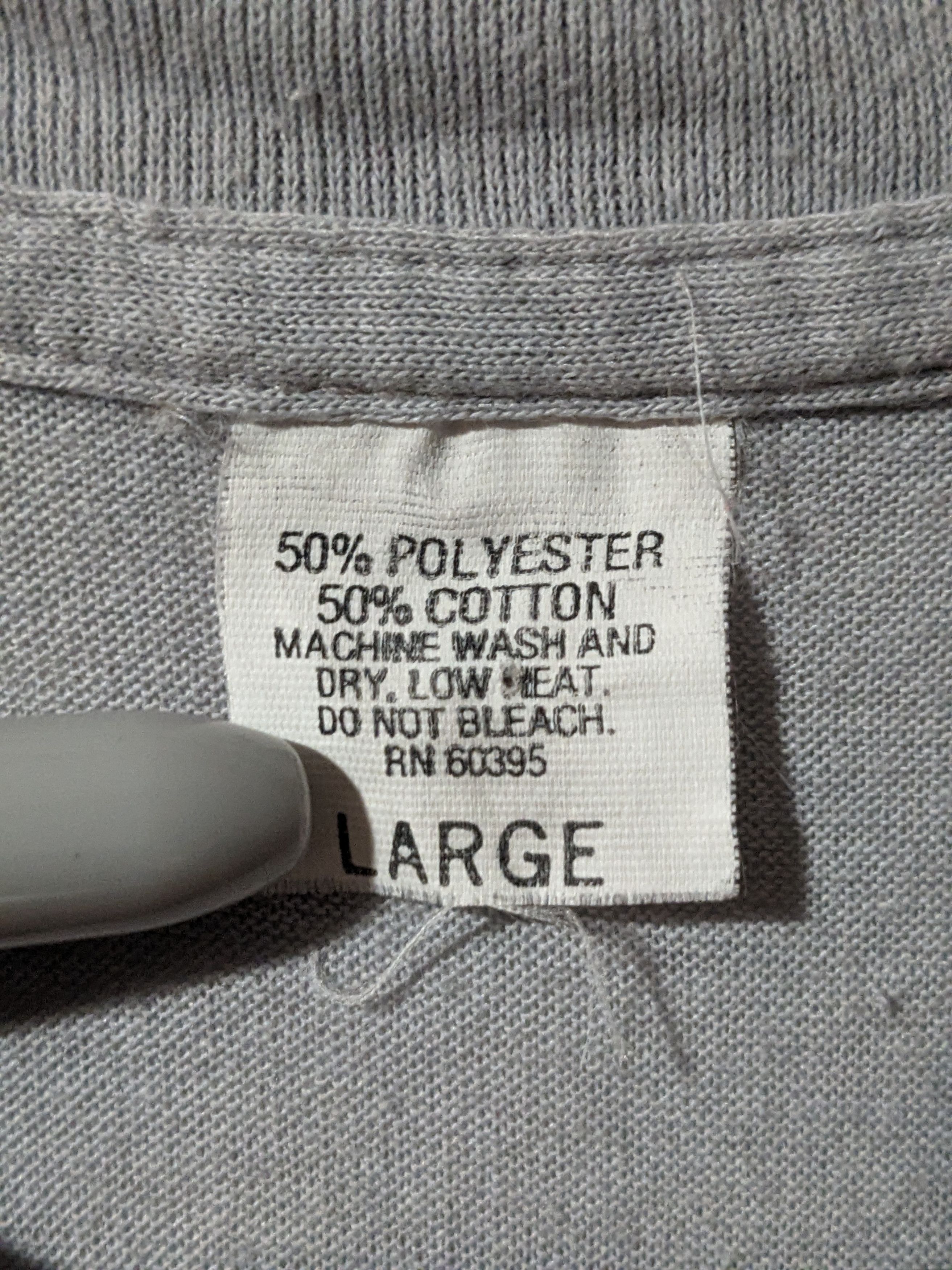 Arts & Science Vintage 80s Hang Loose Hawaii Gray Large T-Shirt Size US L / EU 52-54 / 3 - 3 Thumbnail