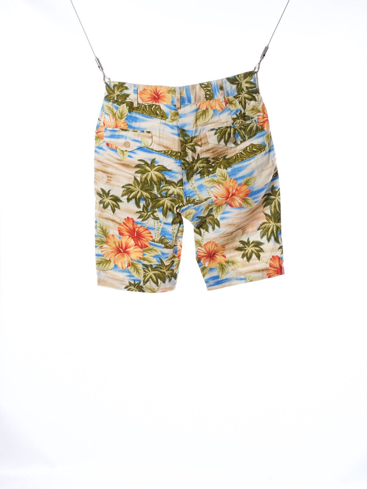 Engineered Garments Engineered Garments Floral Beach Print Carpenter Shorts Size US 30 / EU 46 - 2 Thumbnail