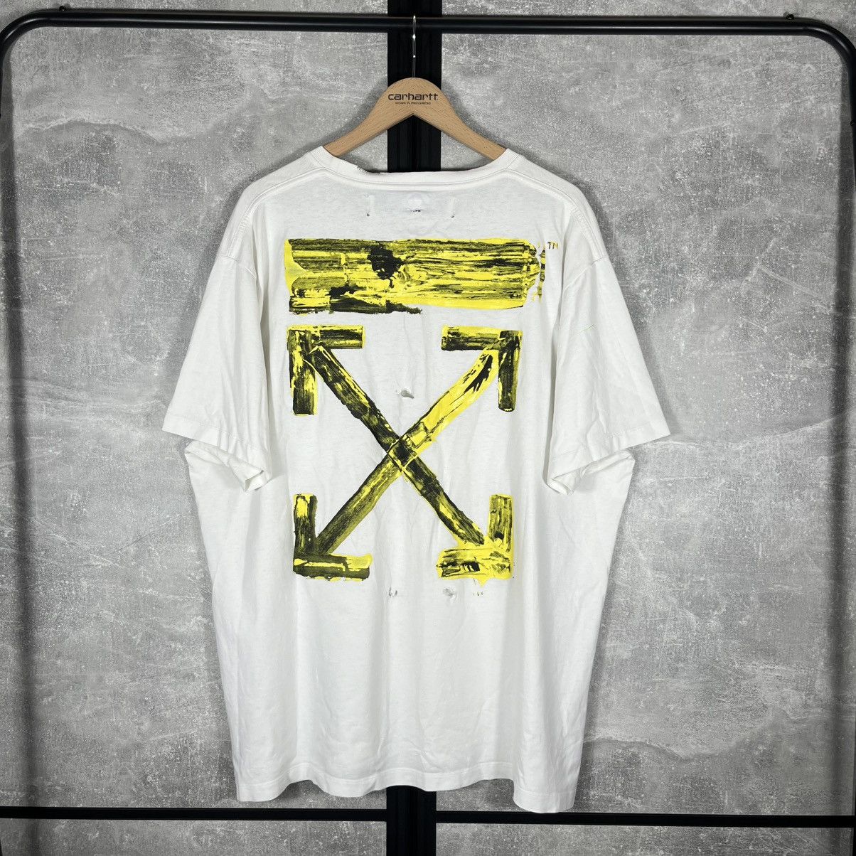 Off-White OFF WHITE ACRYLIC ARROWS VINTAGE TEE TSHIRT VIRGIL ABLOH Size US XL / EU 56 / 4 - 1 Thumbnail