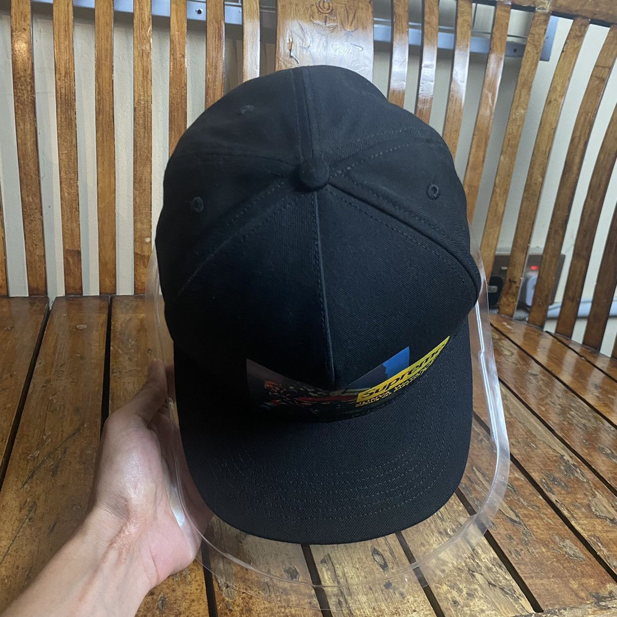 Comme des Garcons Supreme JUNYA WATANABE CDG Man Nature 5-Panel Cap Hat Size ONE SIZE - 8 Thumbnail