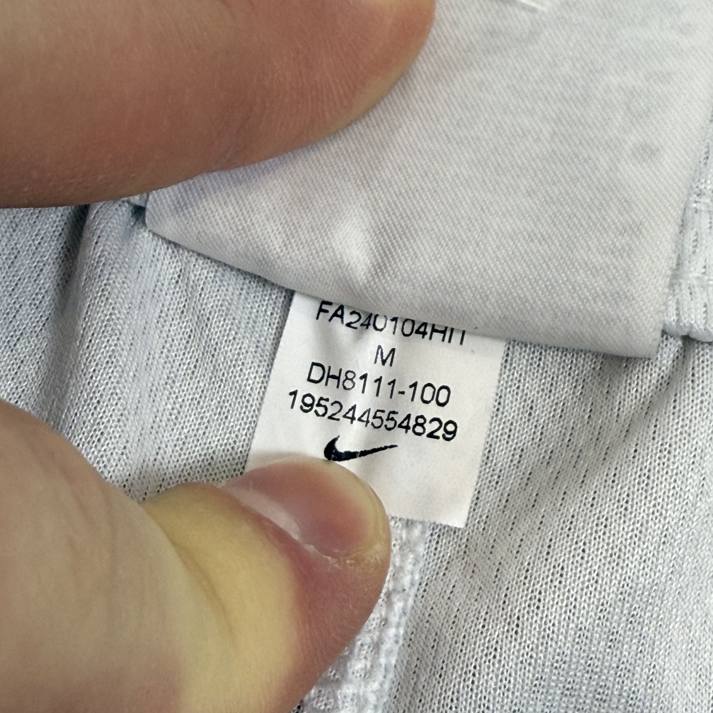Nike Nike Dri-Fit White Track Shorts Size US 32 / EU 48 - 8 Thumbnail